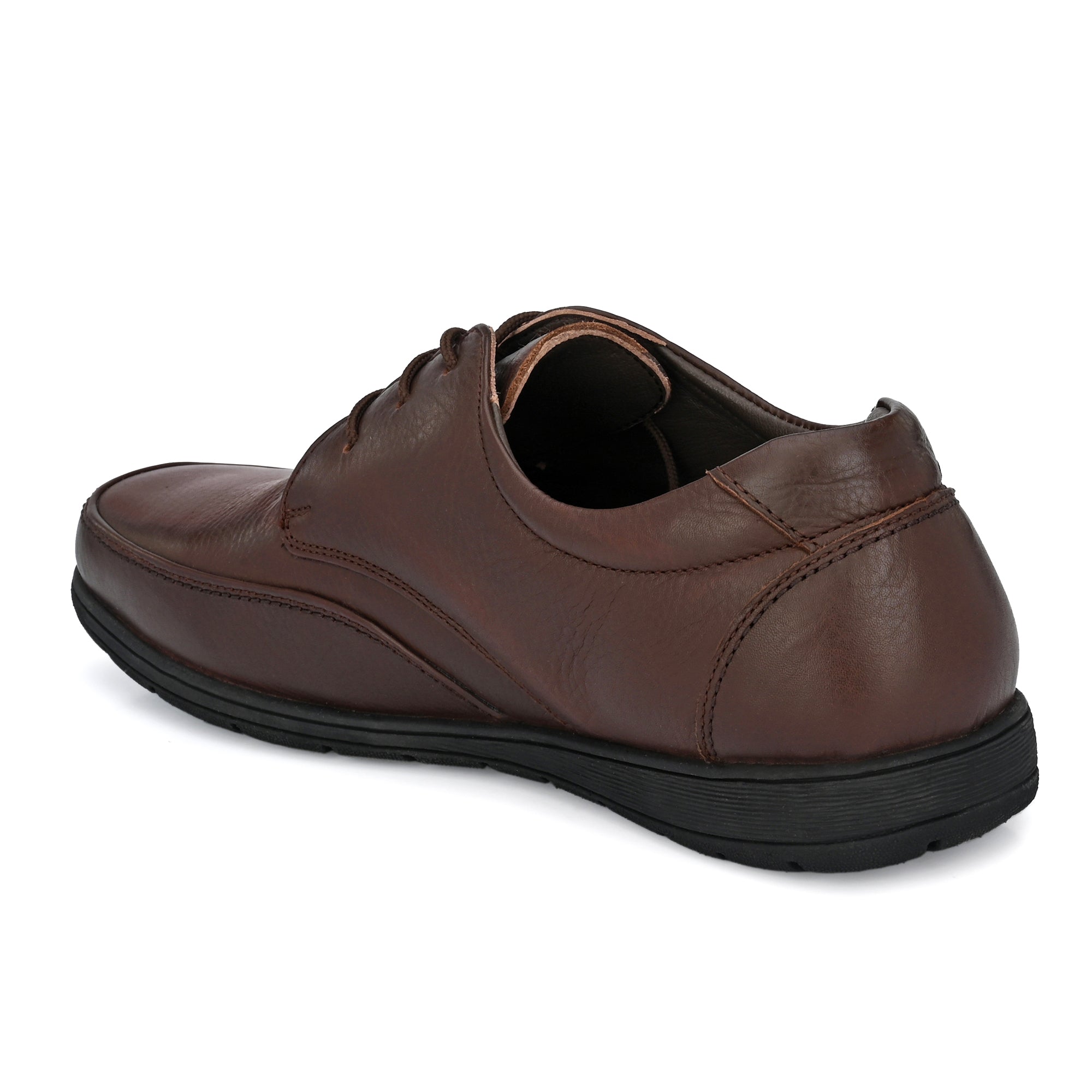 Egoss Casual Derby Lace Up Leather Shoes For Men
