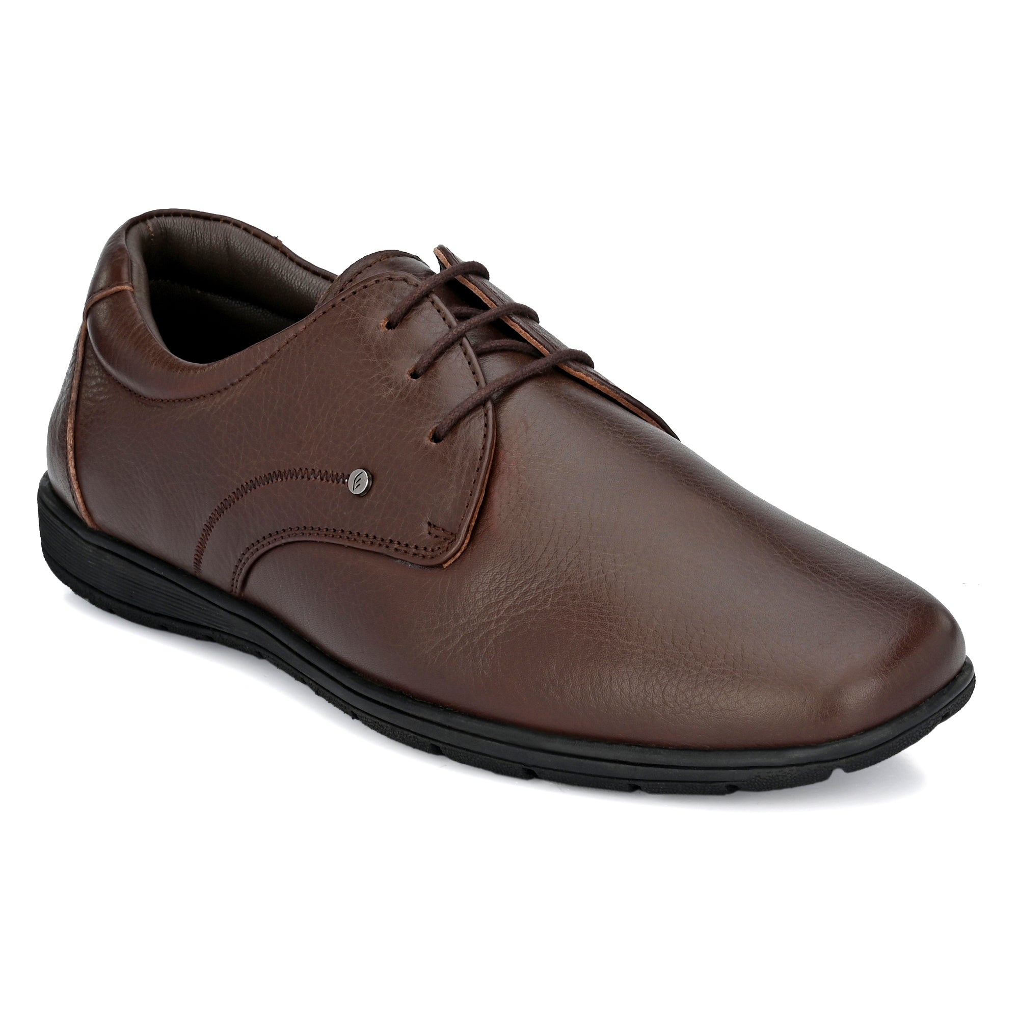 Egoss Leather Casual Lace Up Shoes For Men
