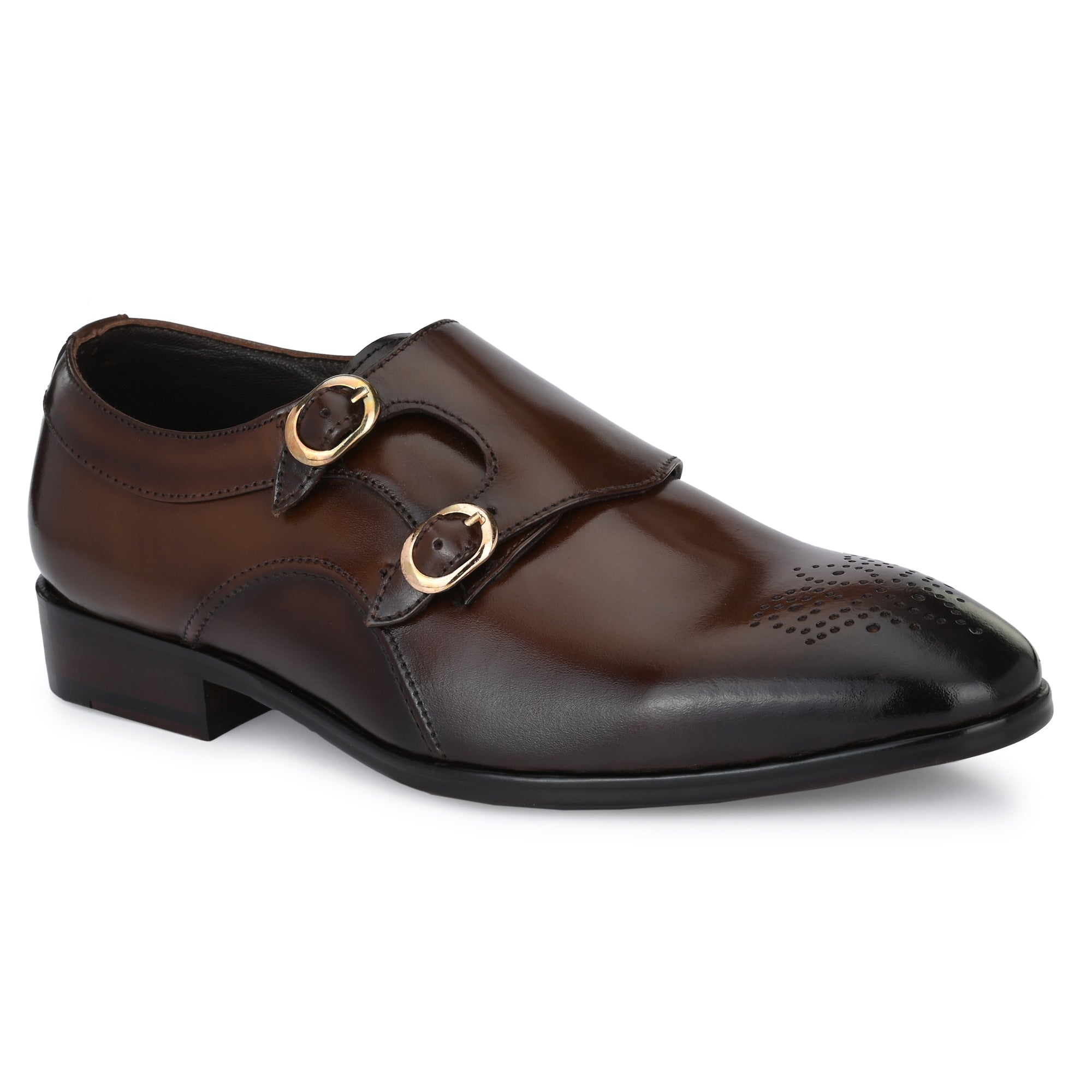 Men's Leather Monk Strap