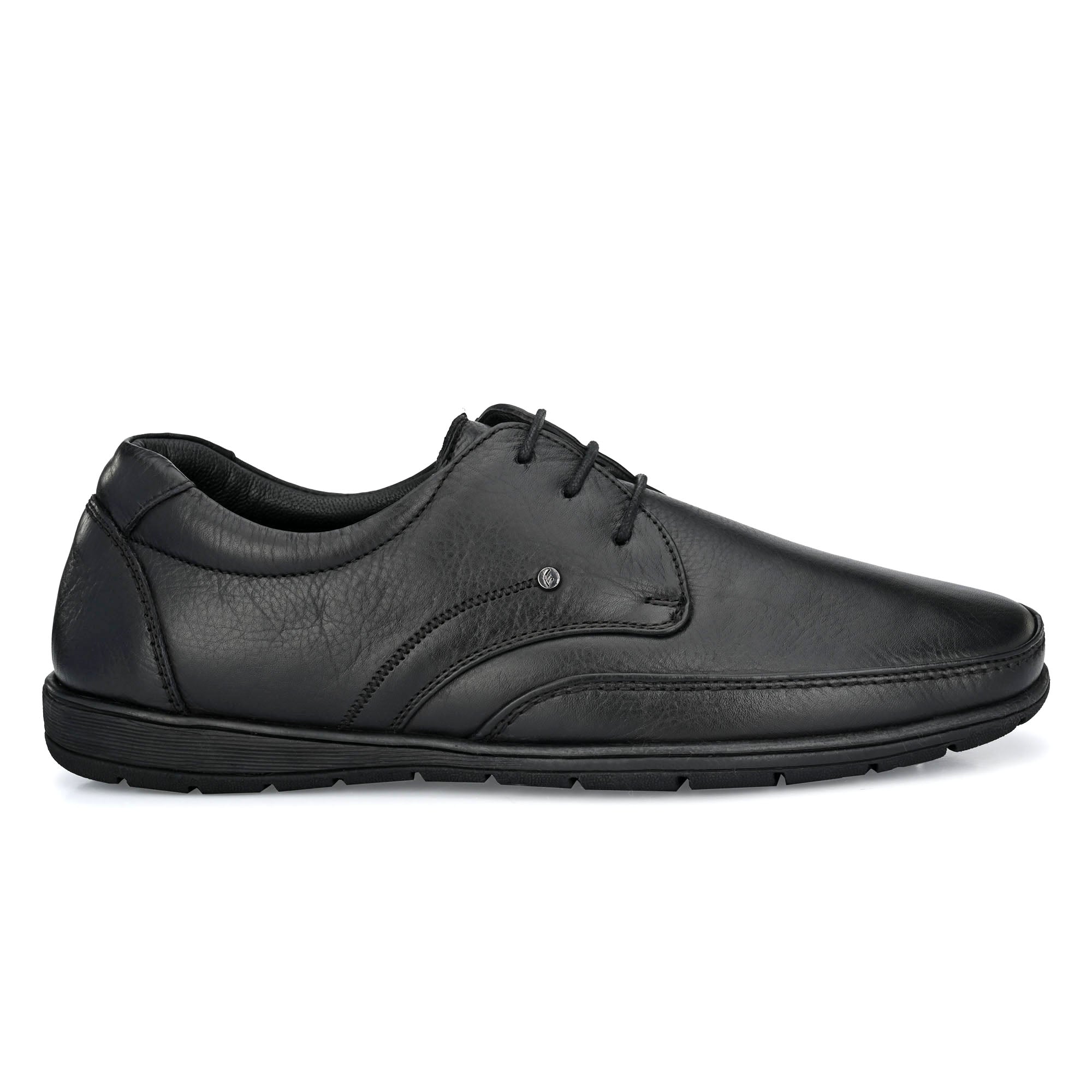 Egoss Casual Derby Lace Up Leather Shoes For Men
