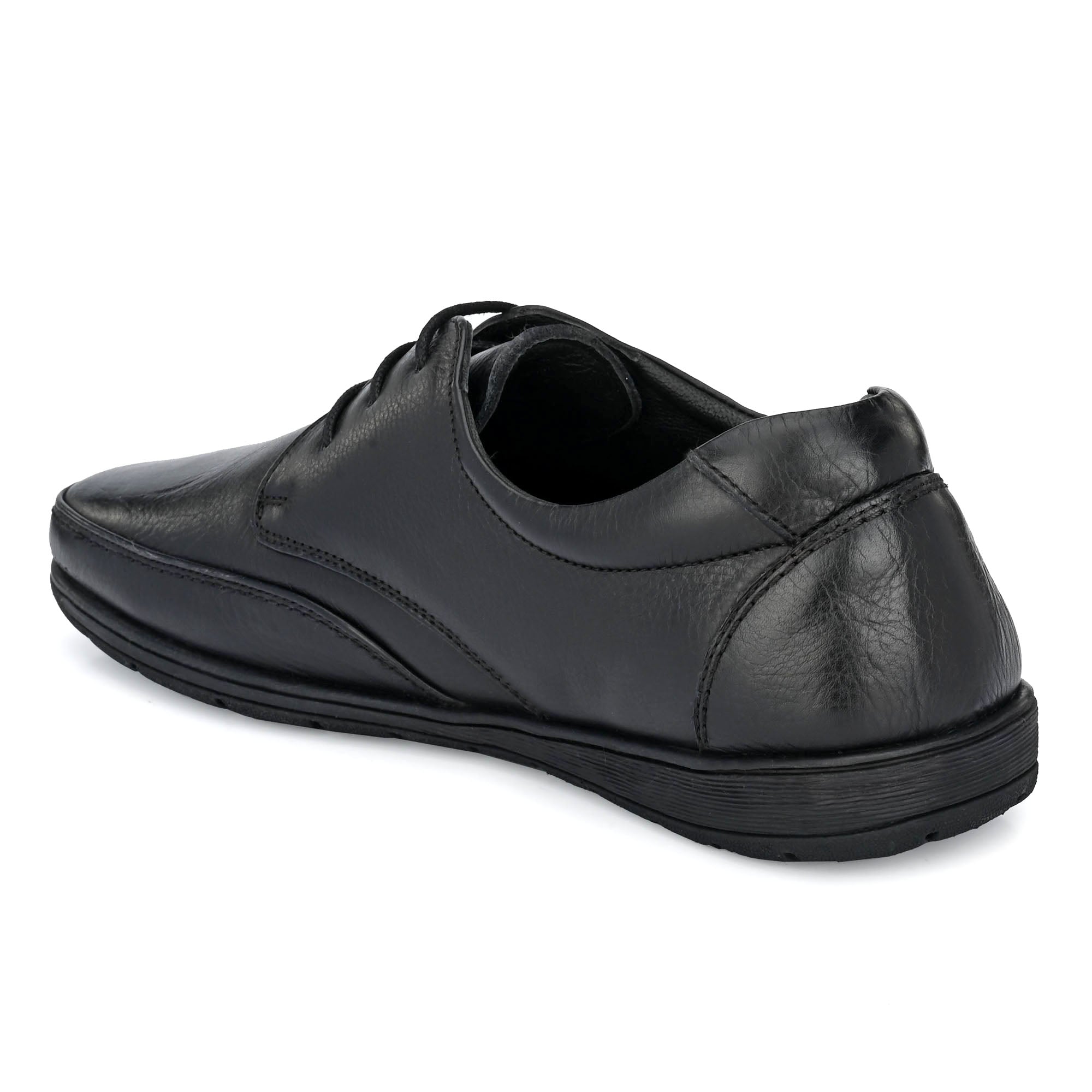 Egoss Casual Derby Lace Up Leather Shoes For Men