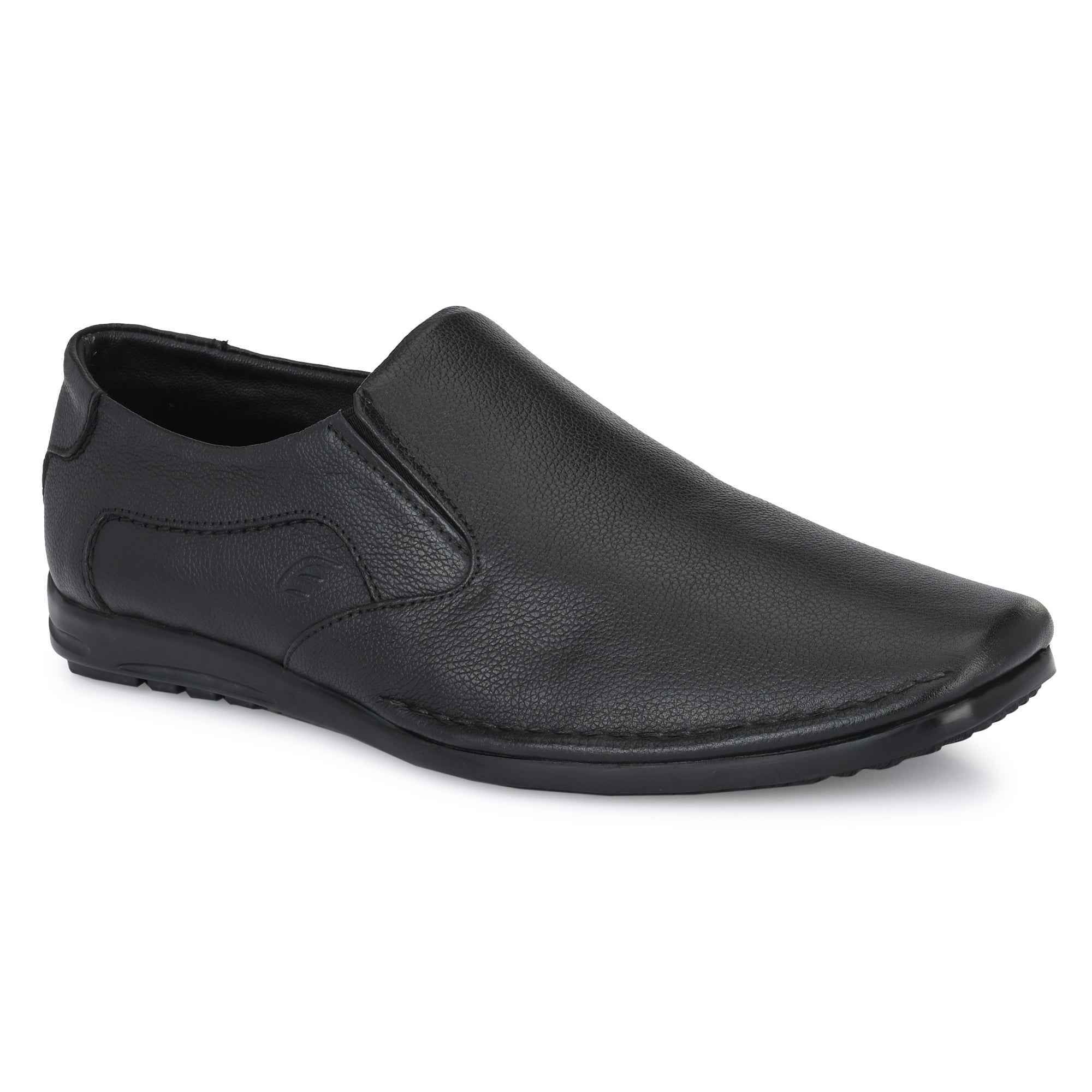 Egoss Leather Casual Slip On Shoes For Men