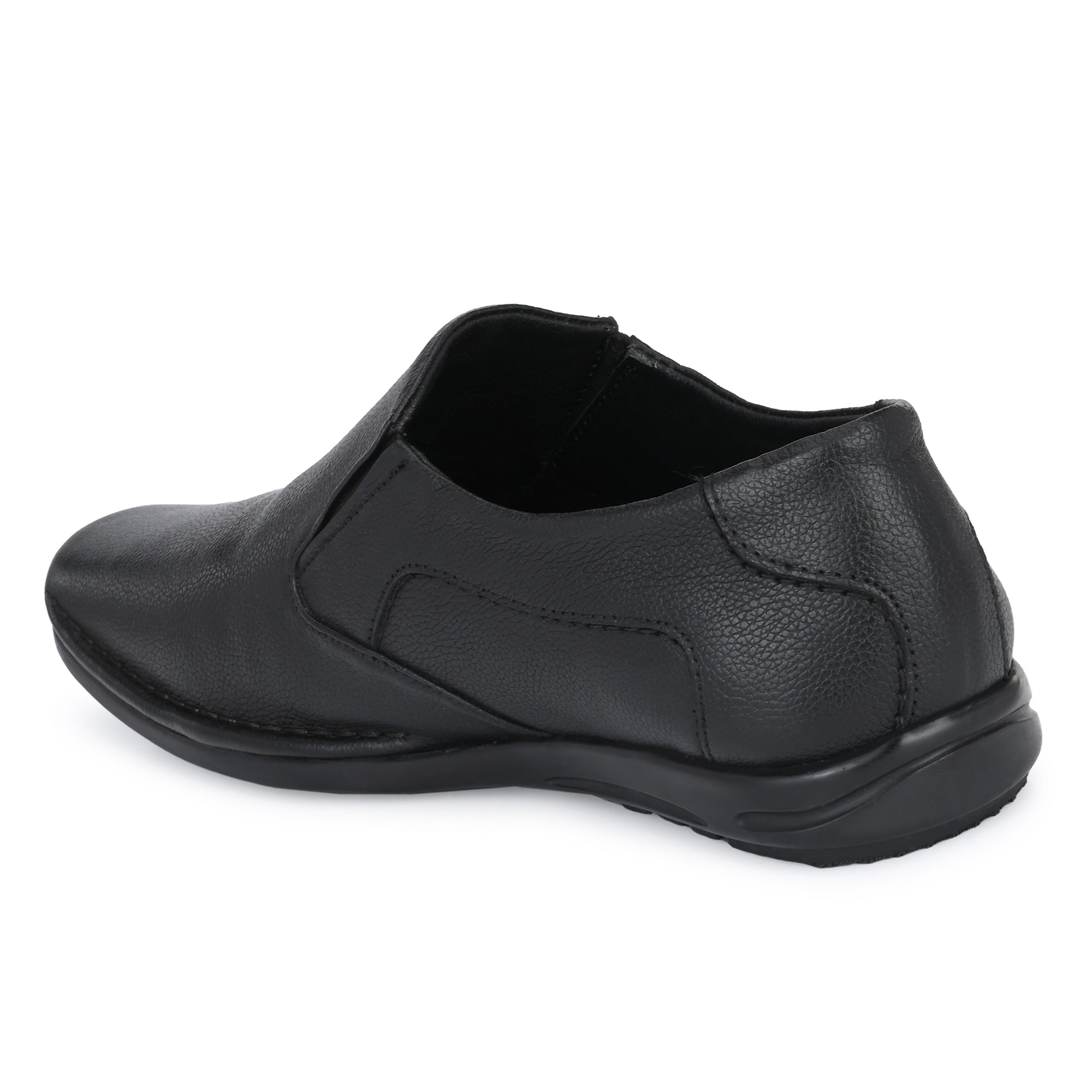 Egoss Leather Casual Slip On Shoes For Men