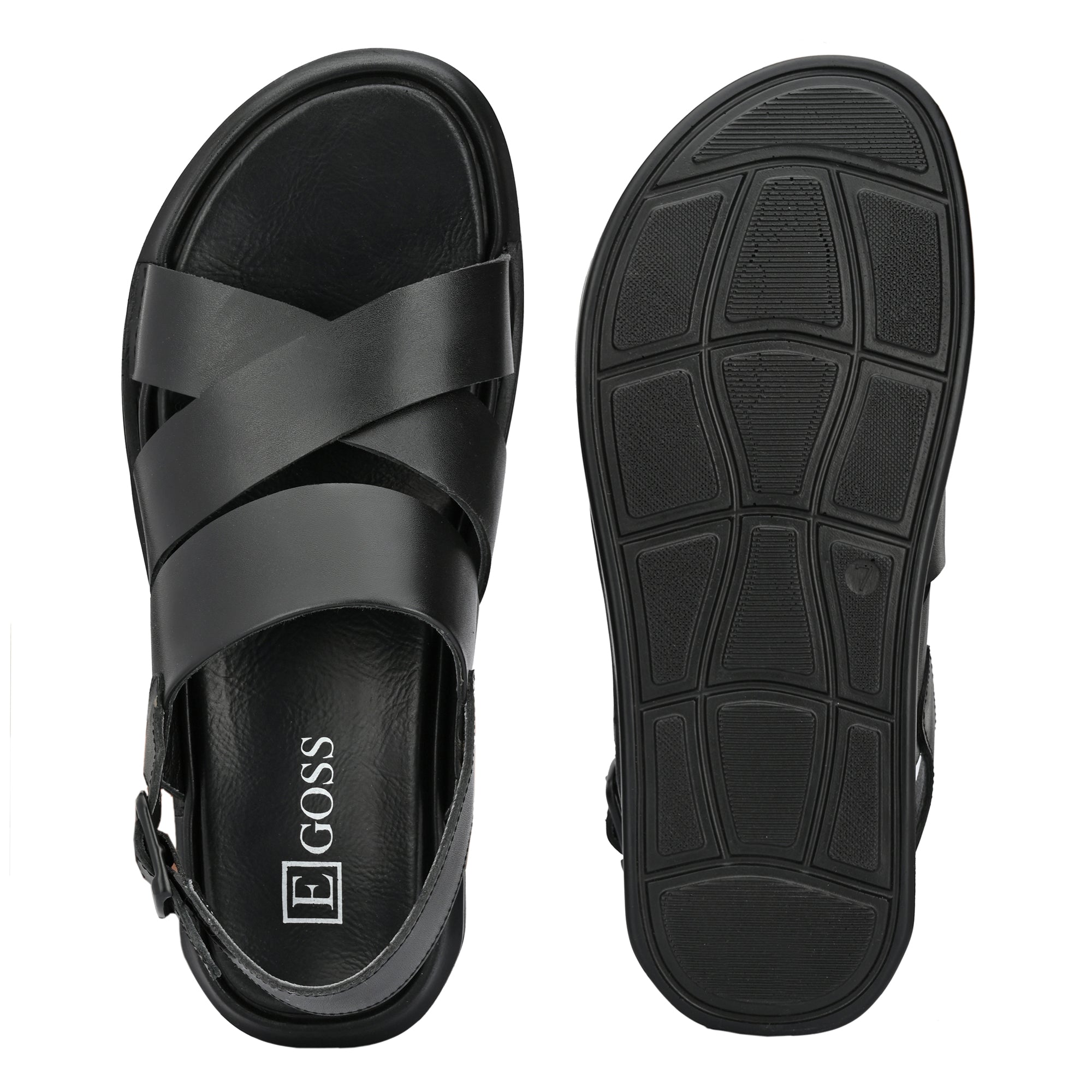 Egoss Leather Sandles for men