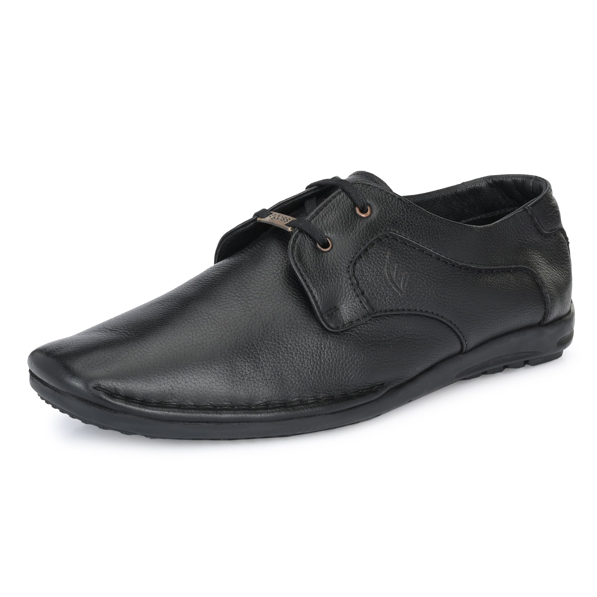 Egoss Leather Casual Lace-up Shoes For Men