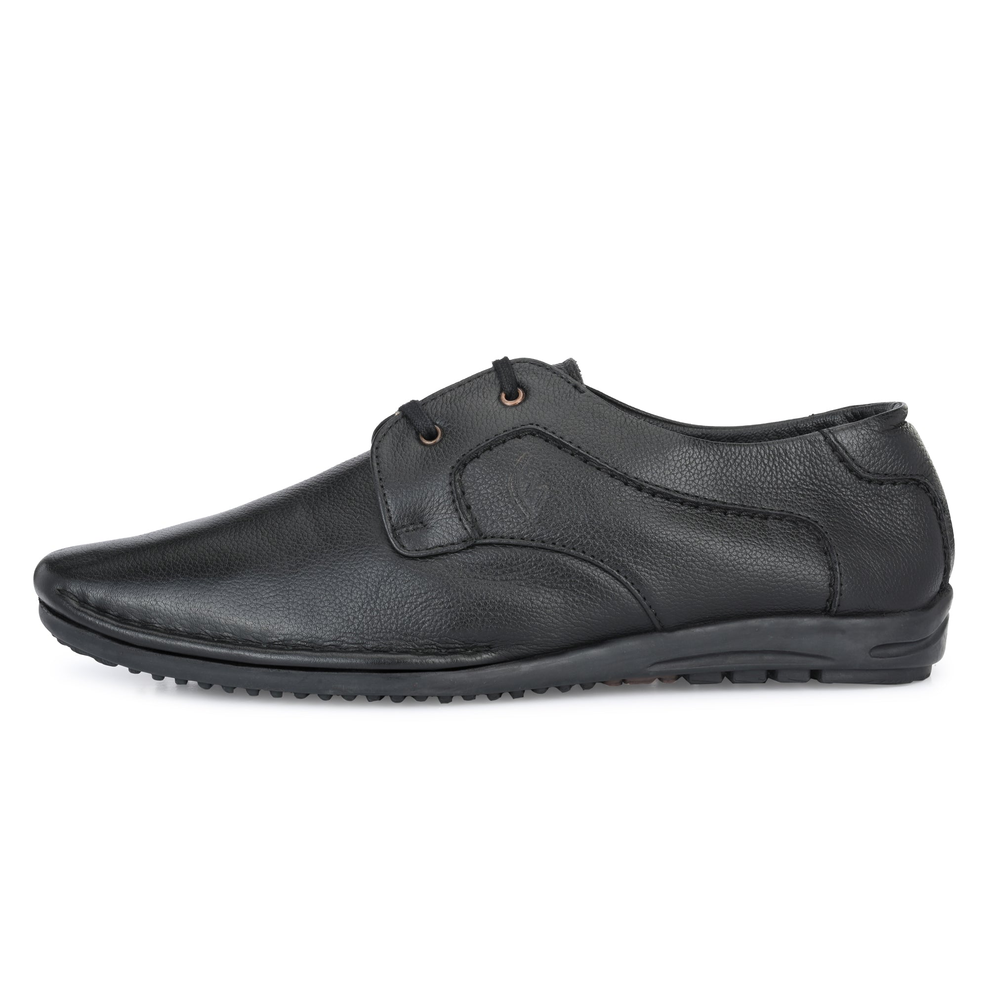 Egoss Leather Casual Lace-up Shoes For Men