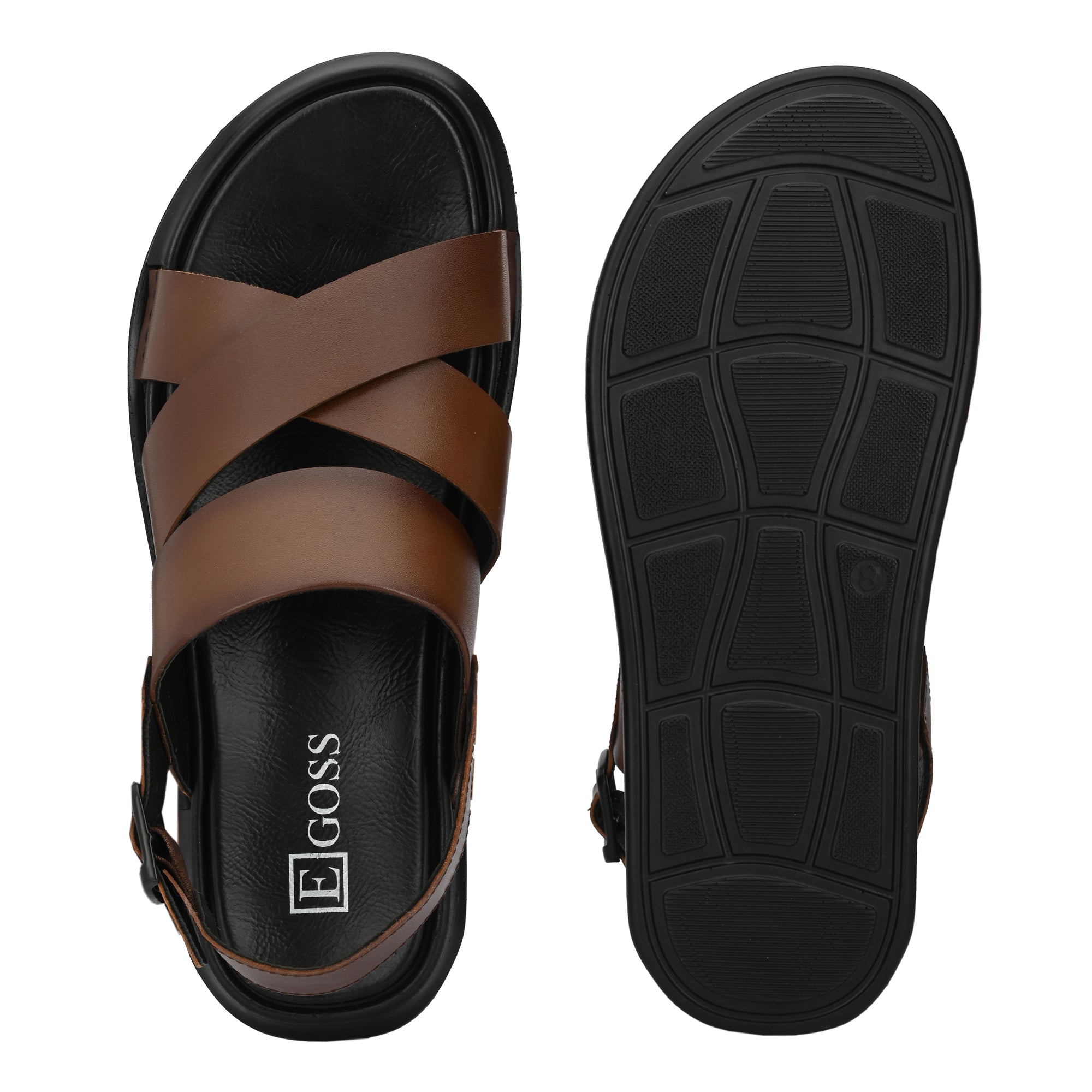 Egoss Leather Sandles for men