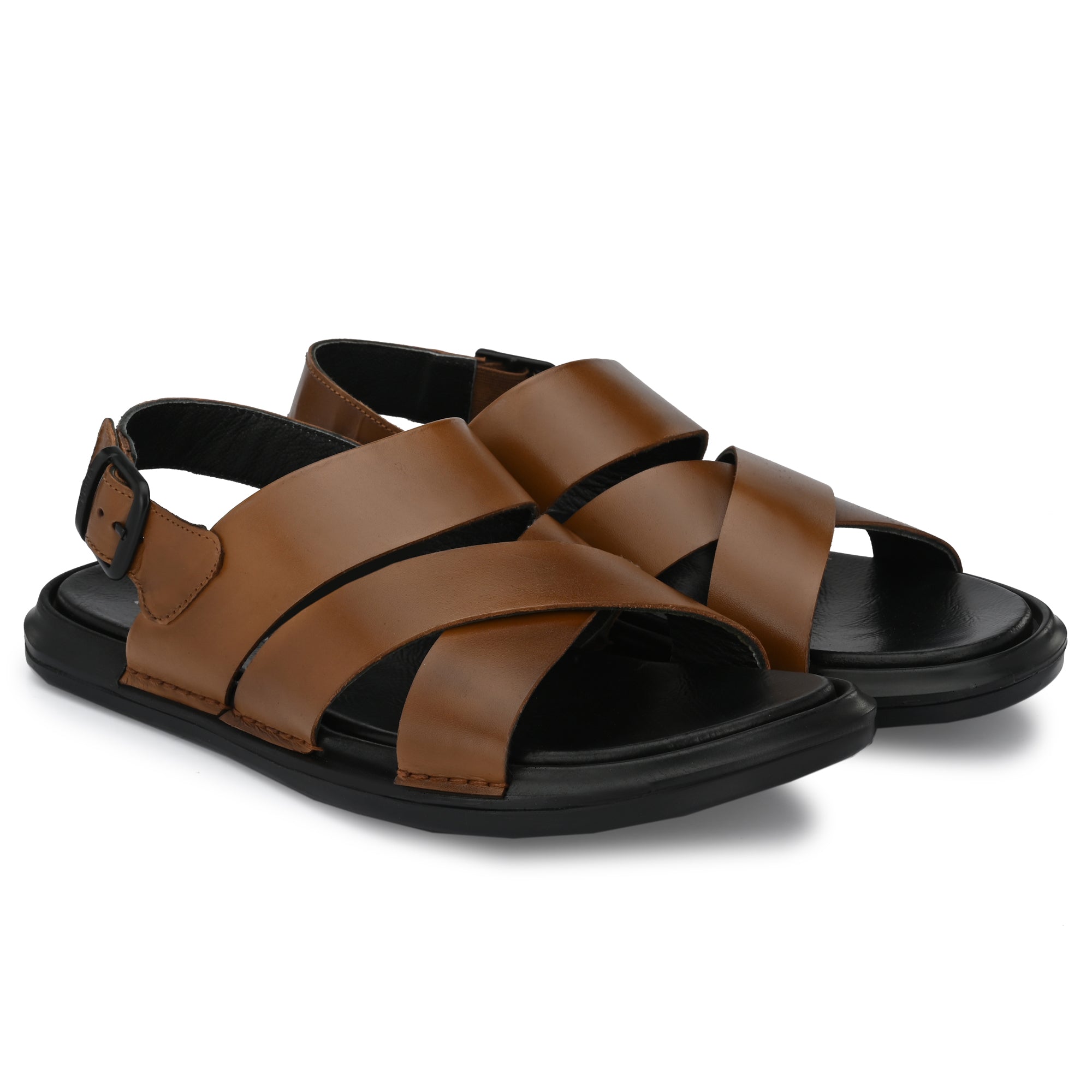 Egoss Leather Sandles for men