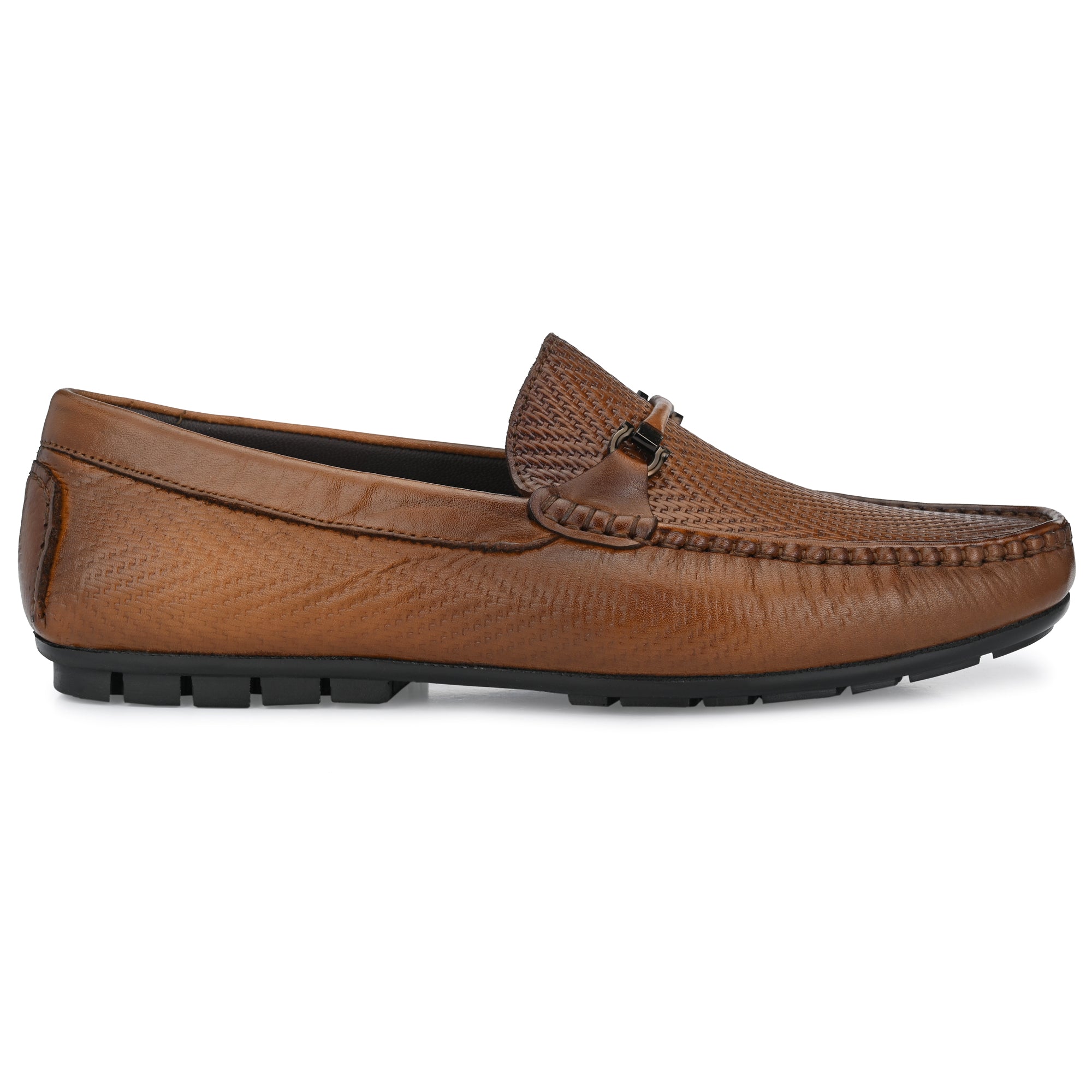 Men Buckled Formal Loafers