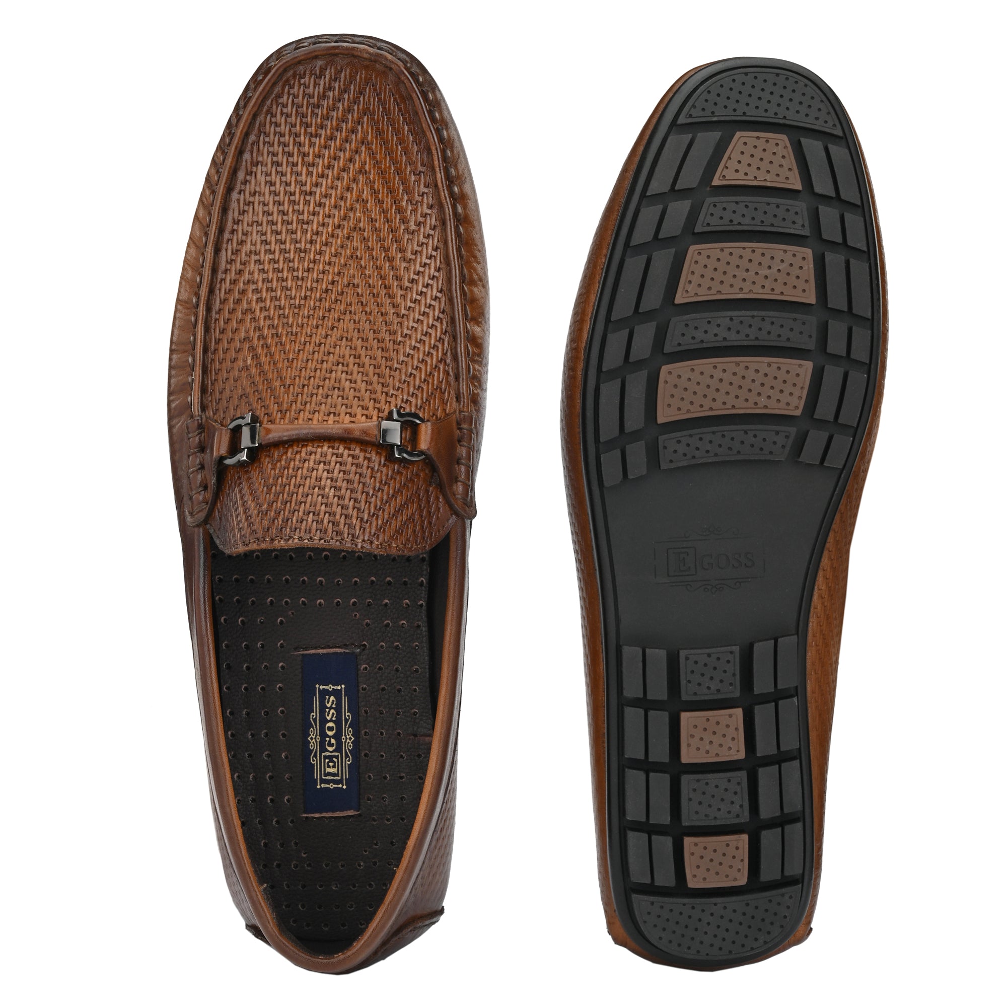 Men Buckled Formal Loafers