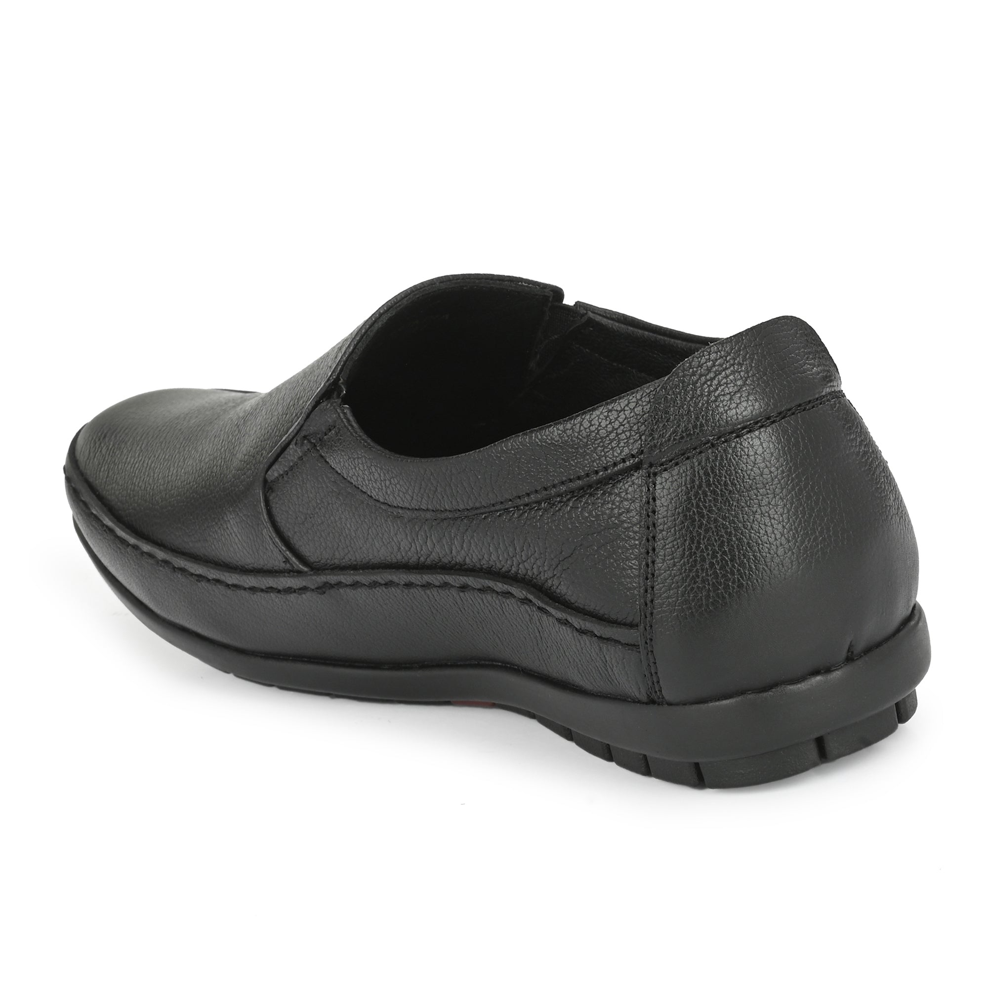 Egoss Leather Casual Slip On Shoes For Men