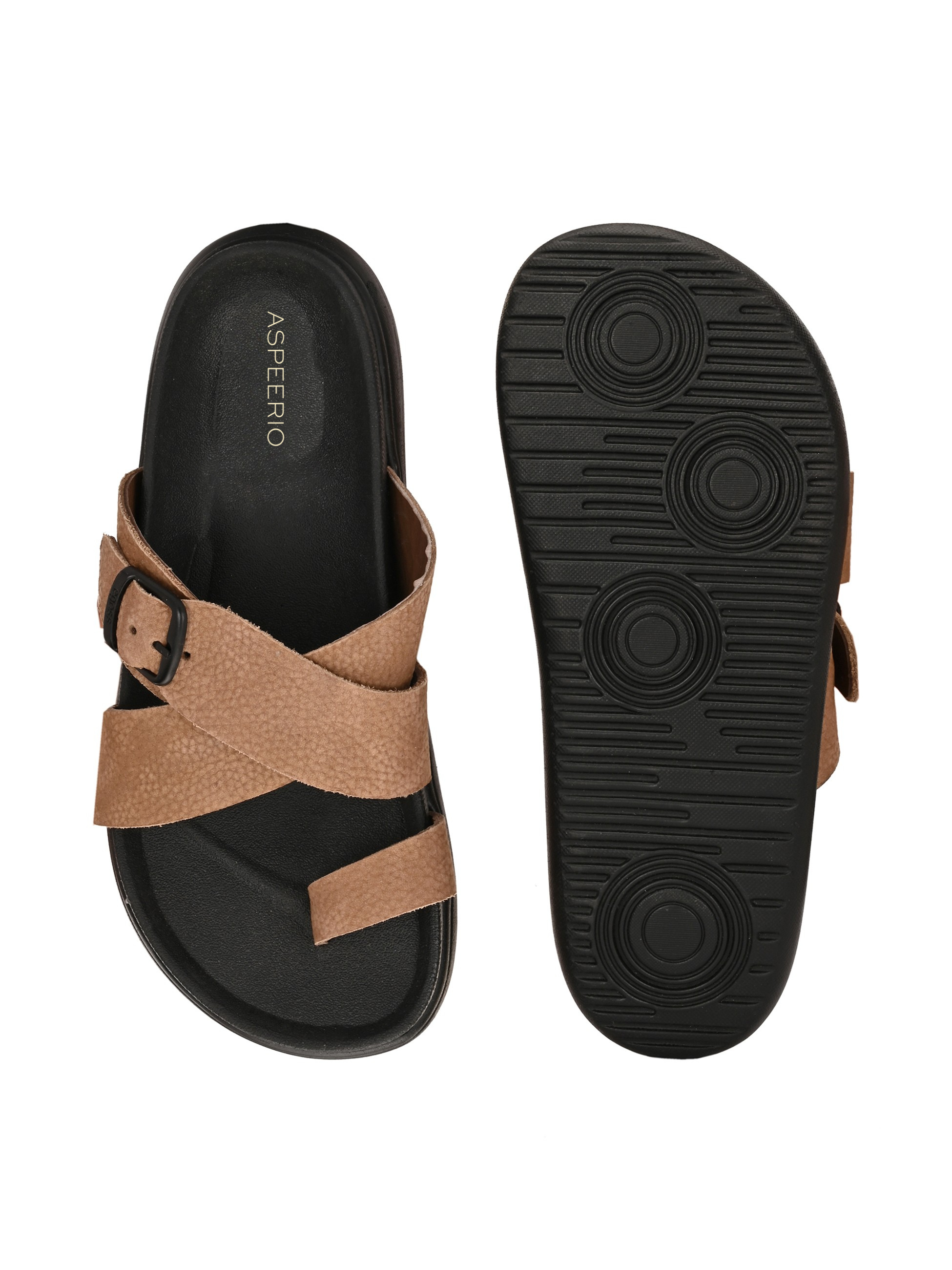 Comet Leather Slippers by Aspeerio