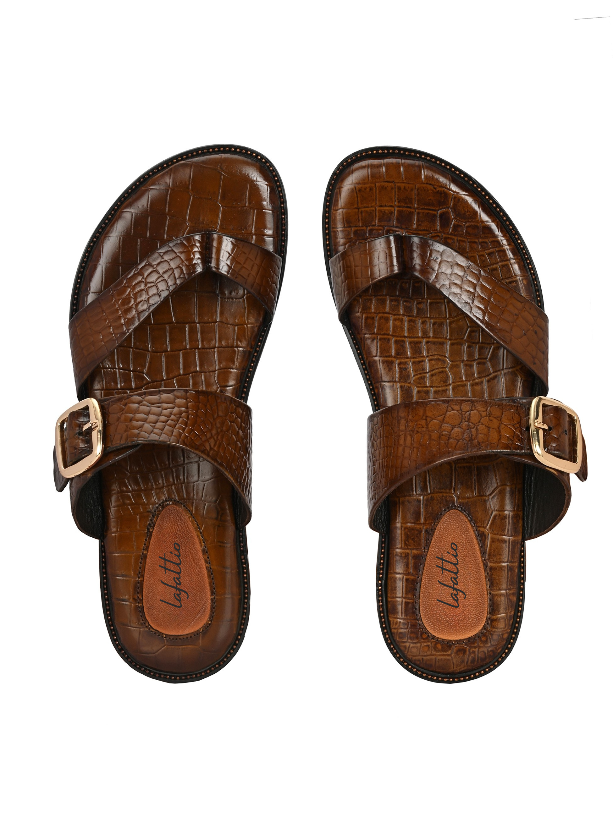 Ethnic Slippers For Men by Lafattio