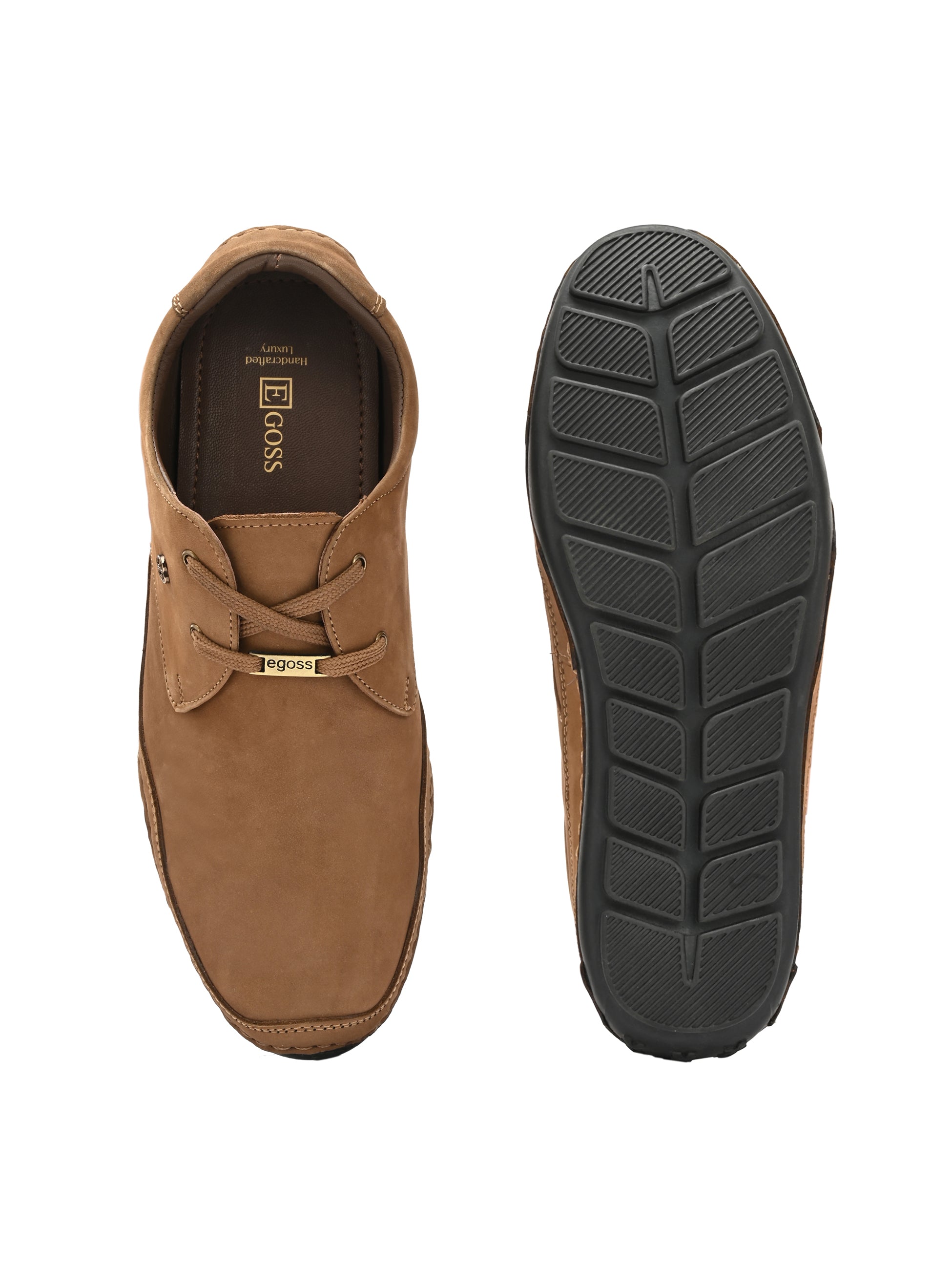 Egoss Men's Casual Leather Shoes