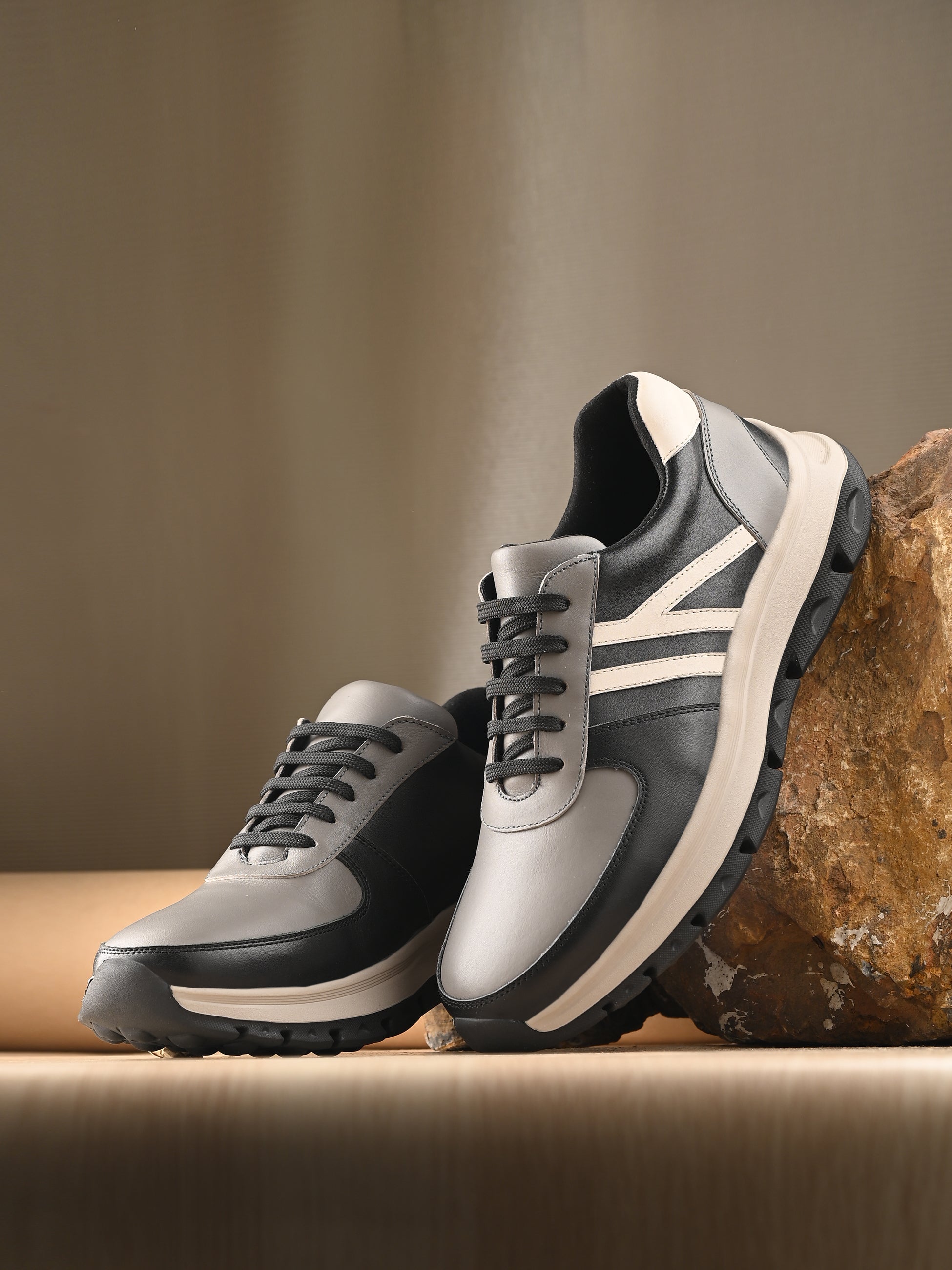 Drift Lace-Up Sneakers by Aspeerio