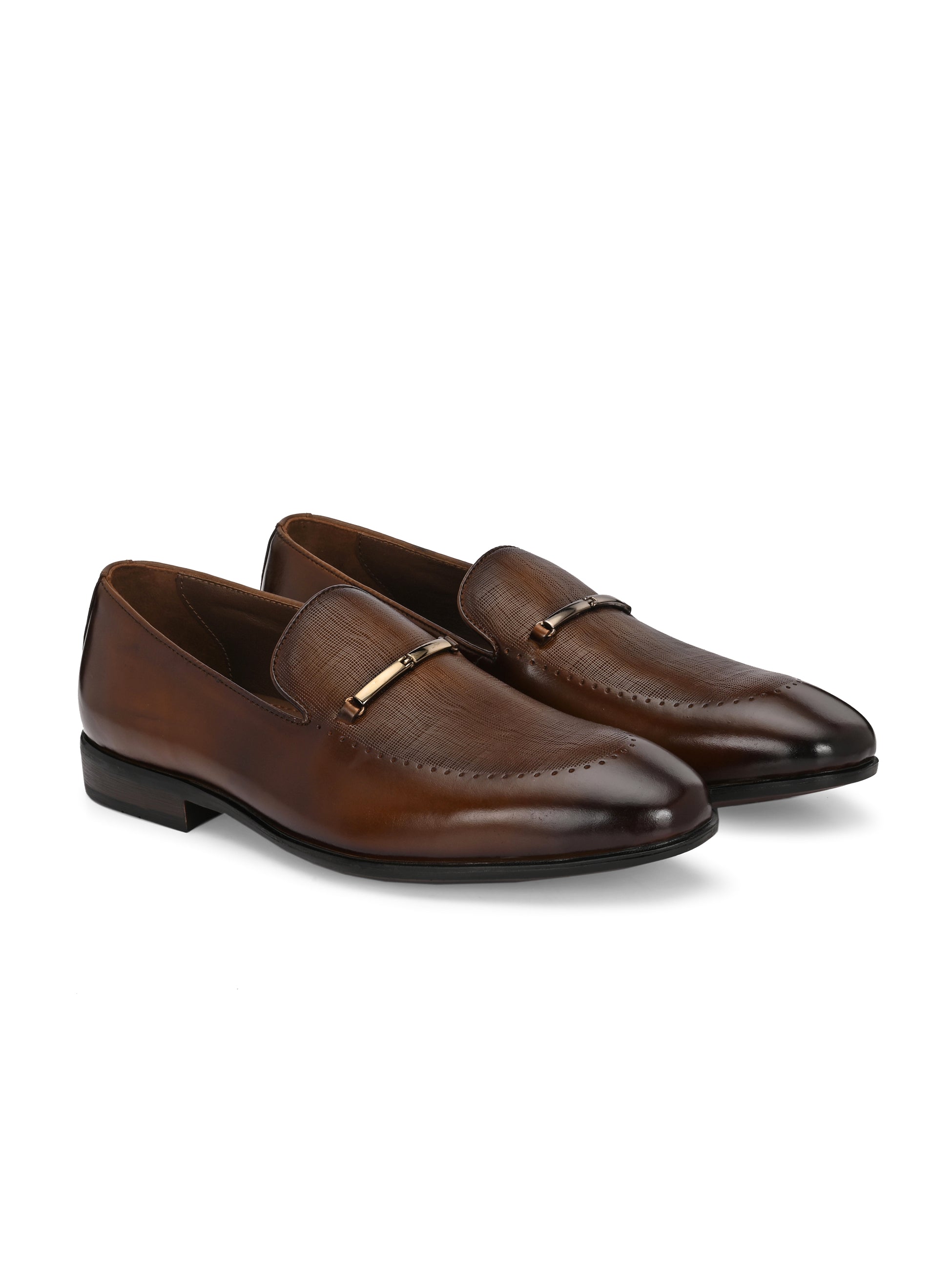Egoss Formal Buckled Loafers For Men