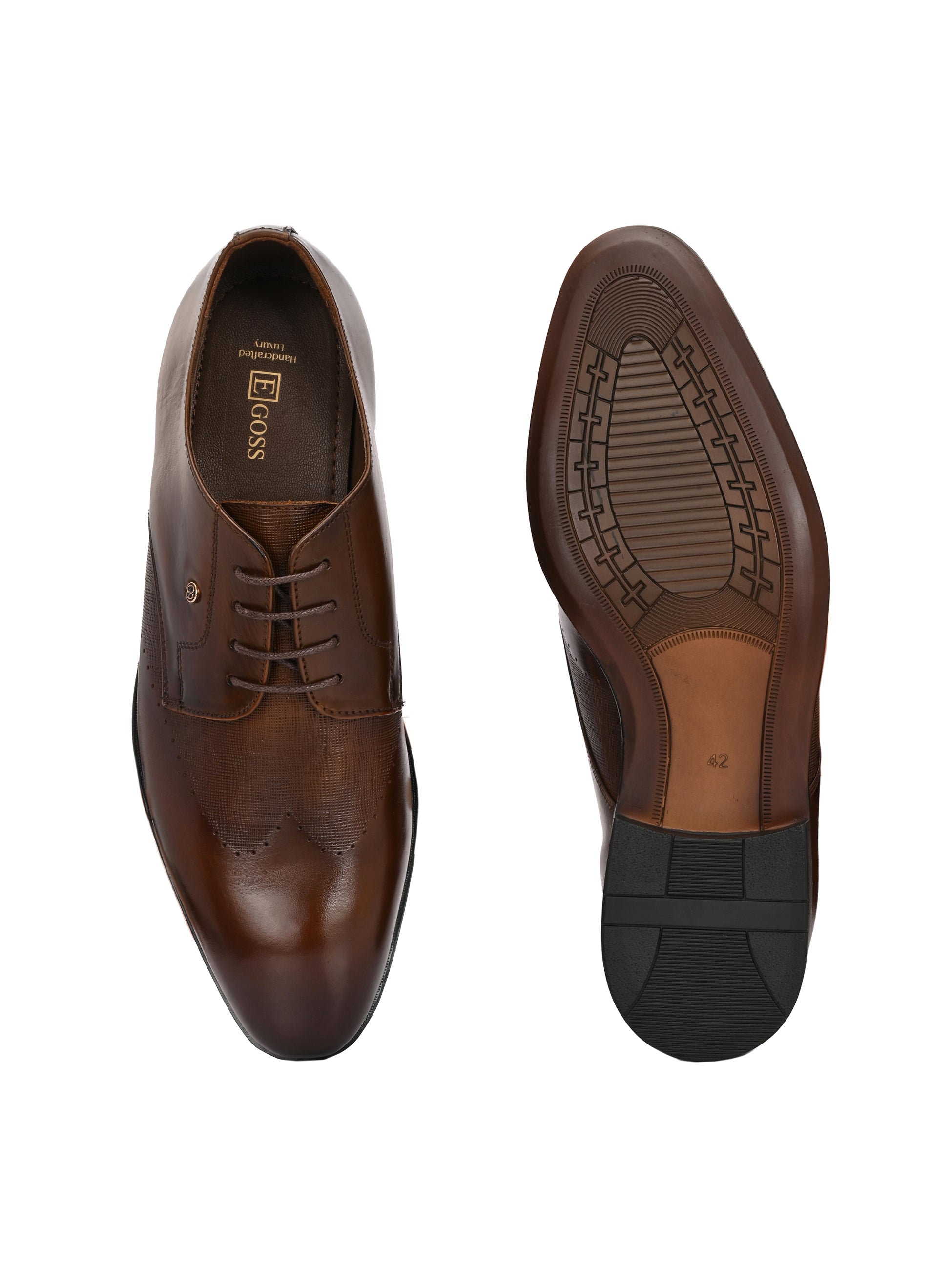 Egoss Formal Lace-Up Shoes For Men