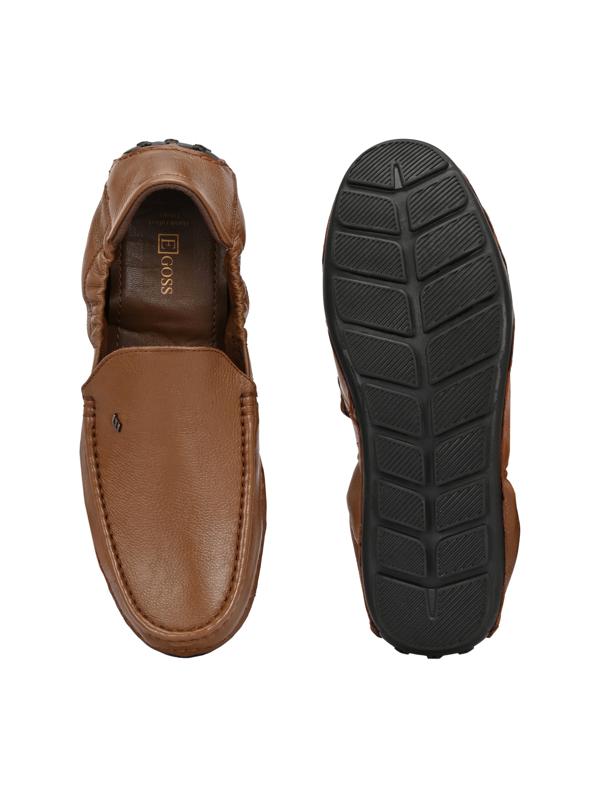 Egoss Casual Leather Loafers For Men