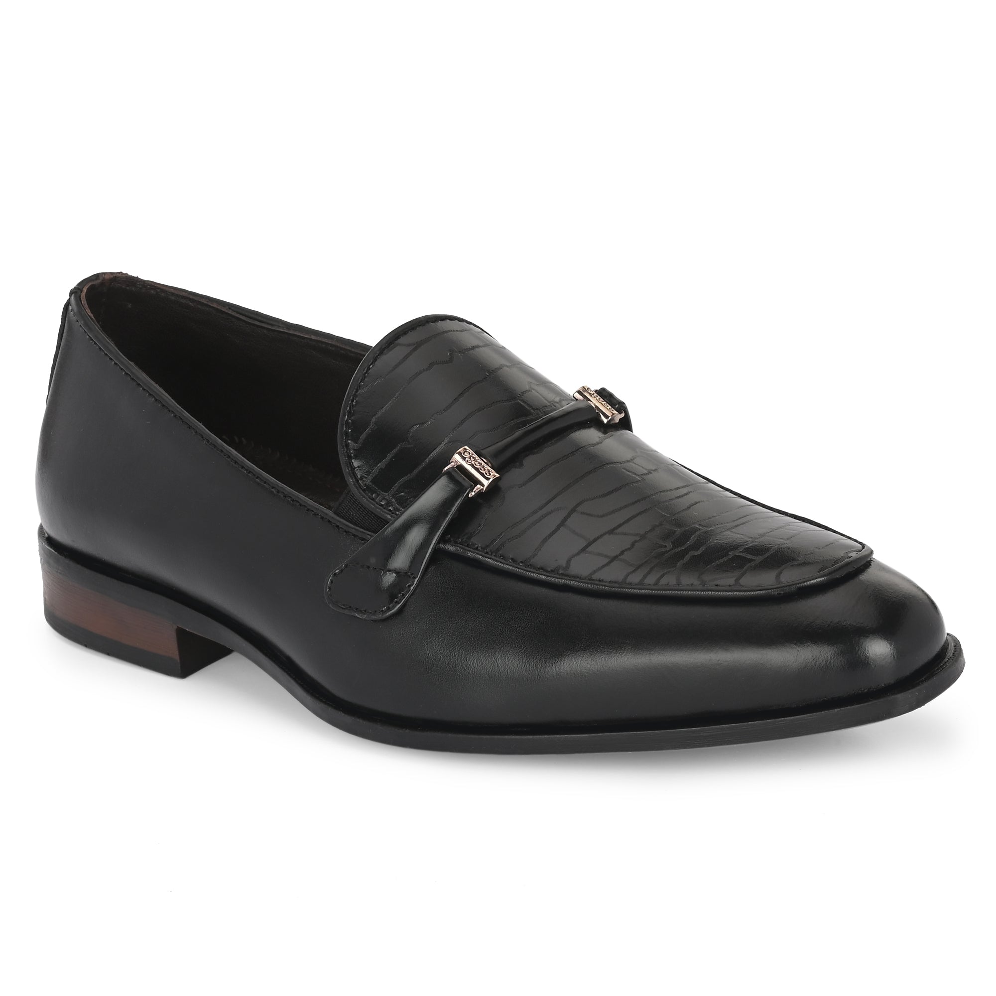 Buckled Formal Loafers For Men by Egoss