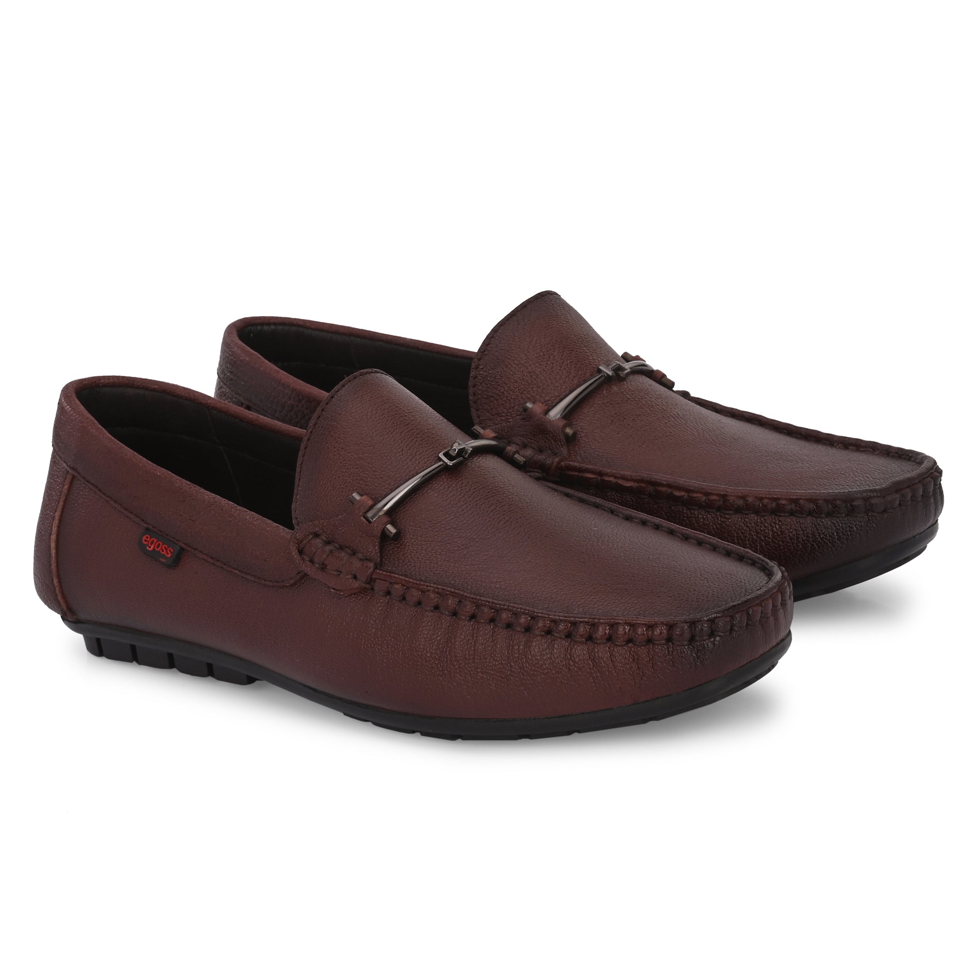 Egoss Casual Leather Loafers Shoes For Men