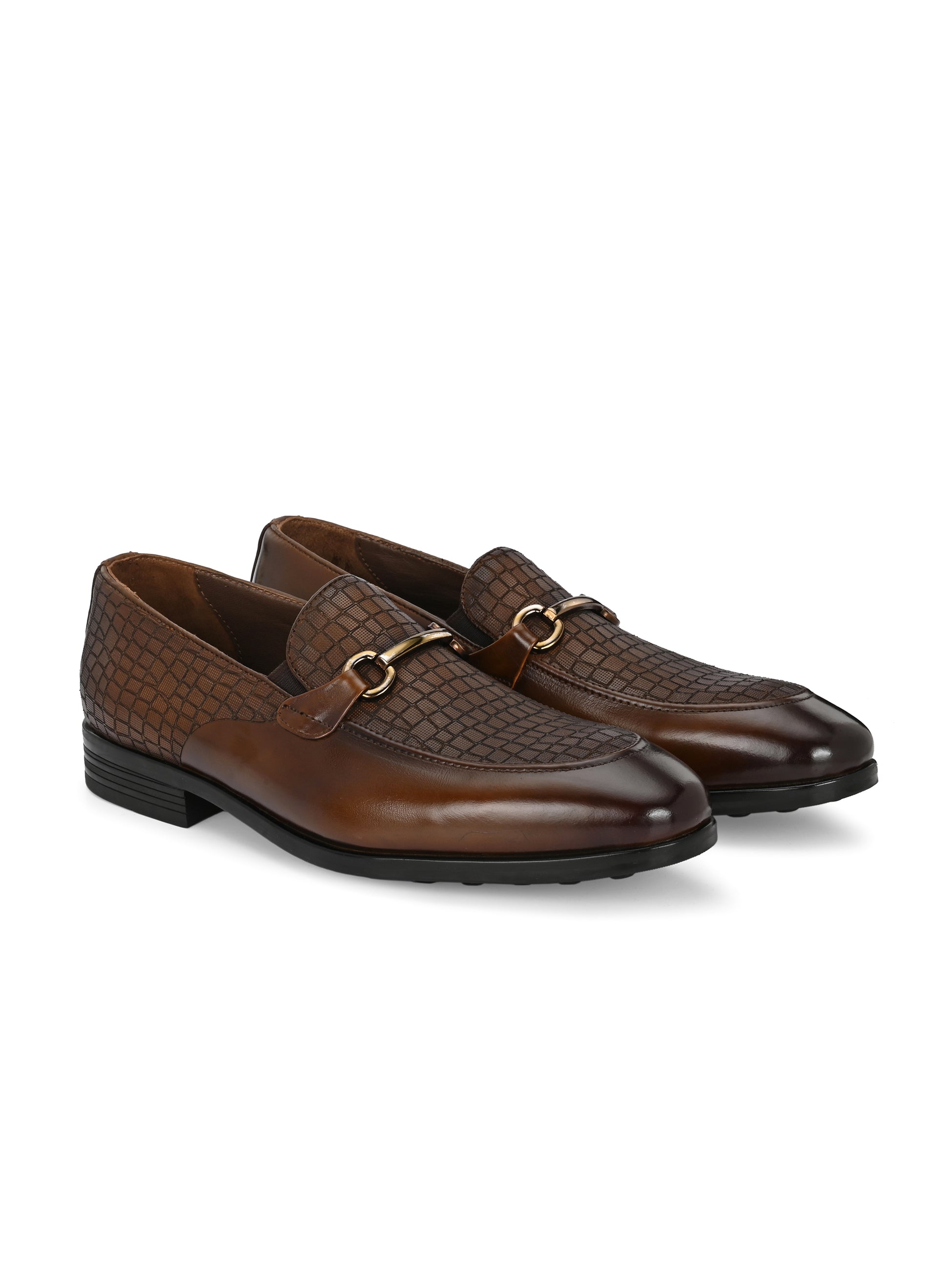 Egoss Platinum Party Loafers For Men