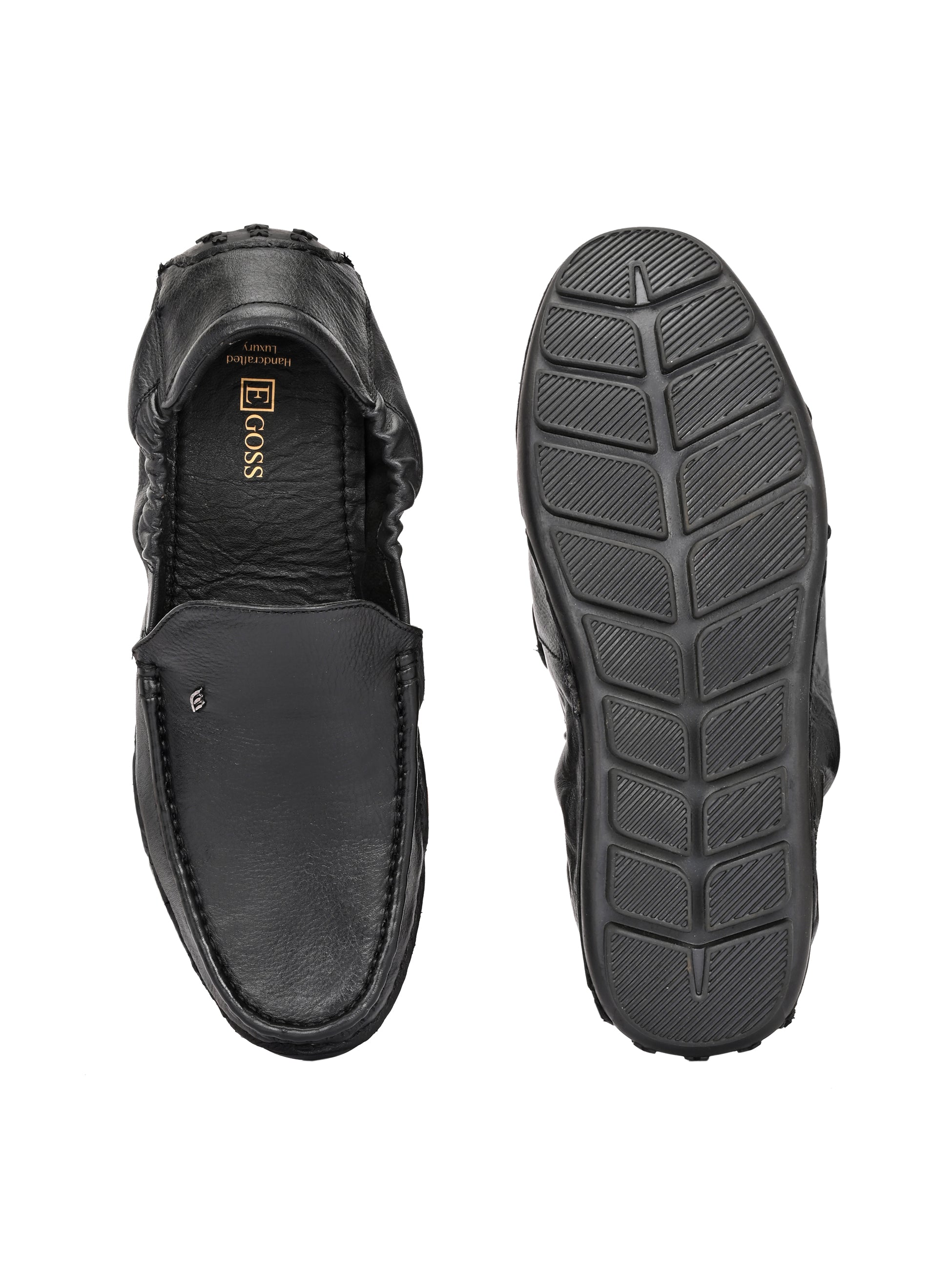 Egoss Casual Leather Loafers For Men