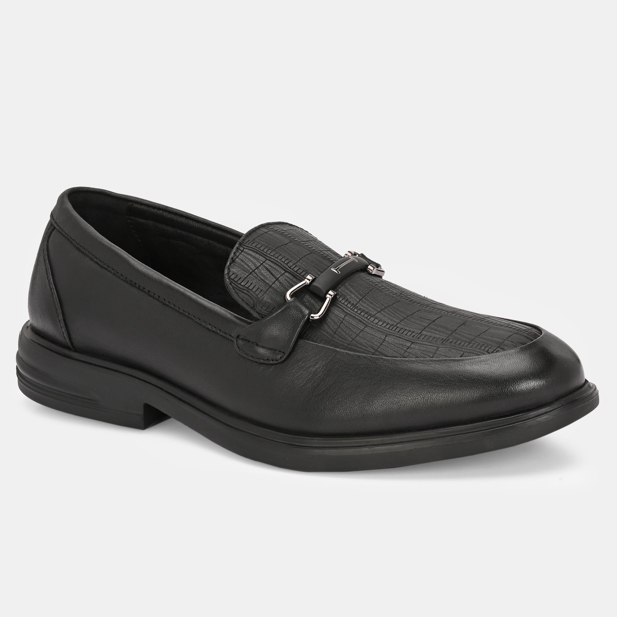 Buckled Party Loafers by Lafattio