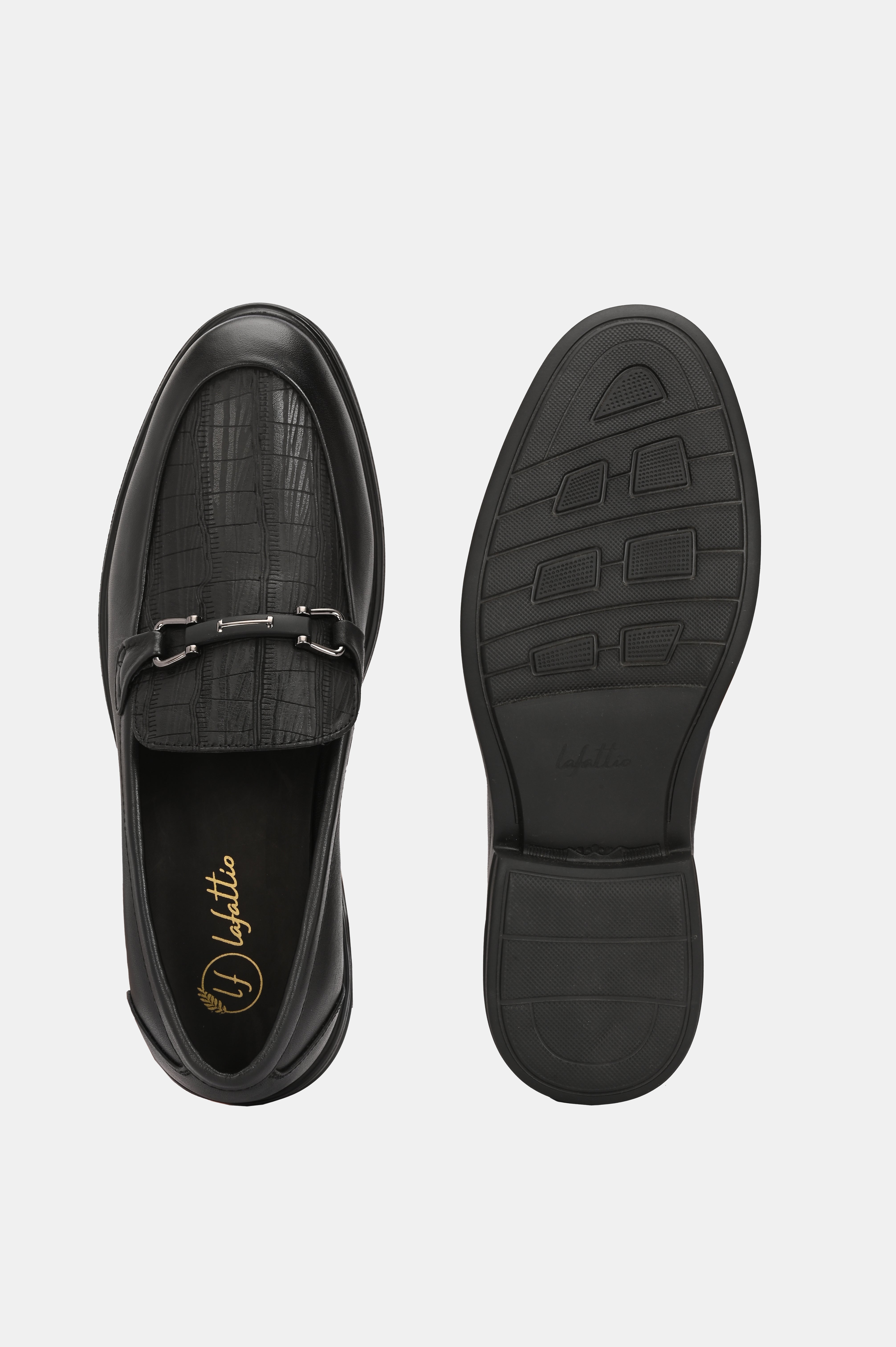 Buckled Party Loafers by Lafattio