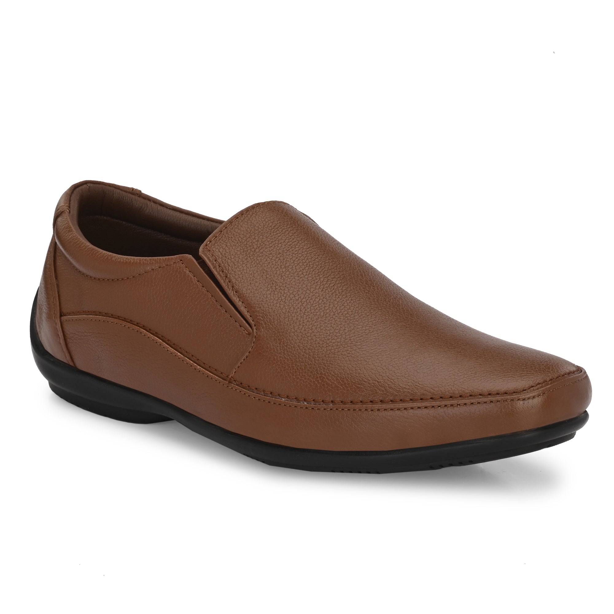 Egoss Leather Casual Slip-On Shoes For Men