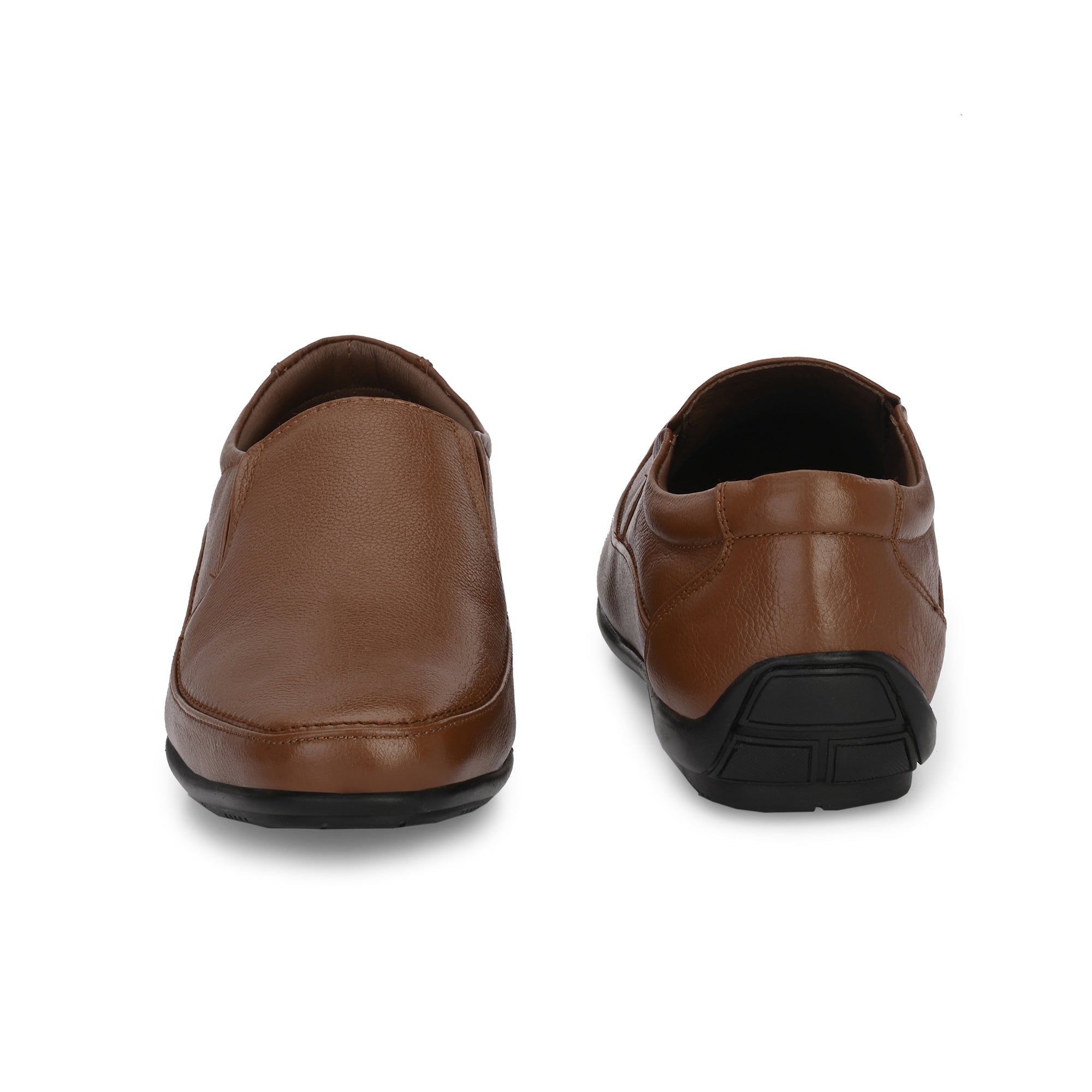 Egoss Leather Casual Slip-On Shoes For Men