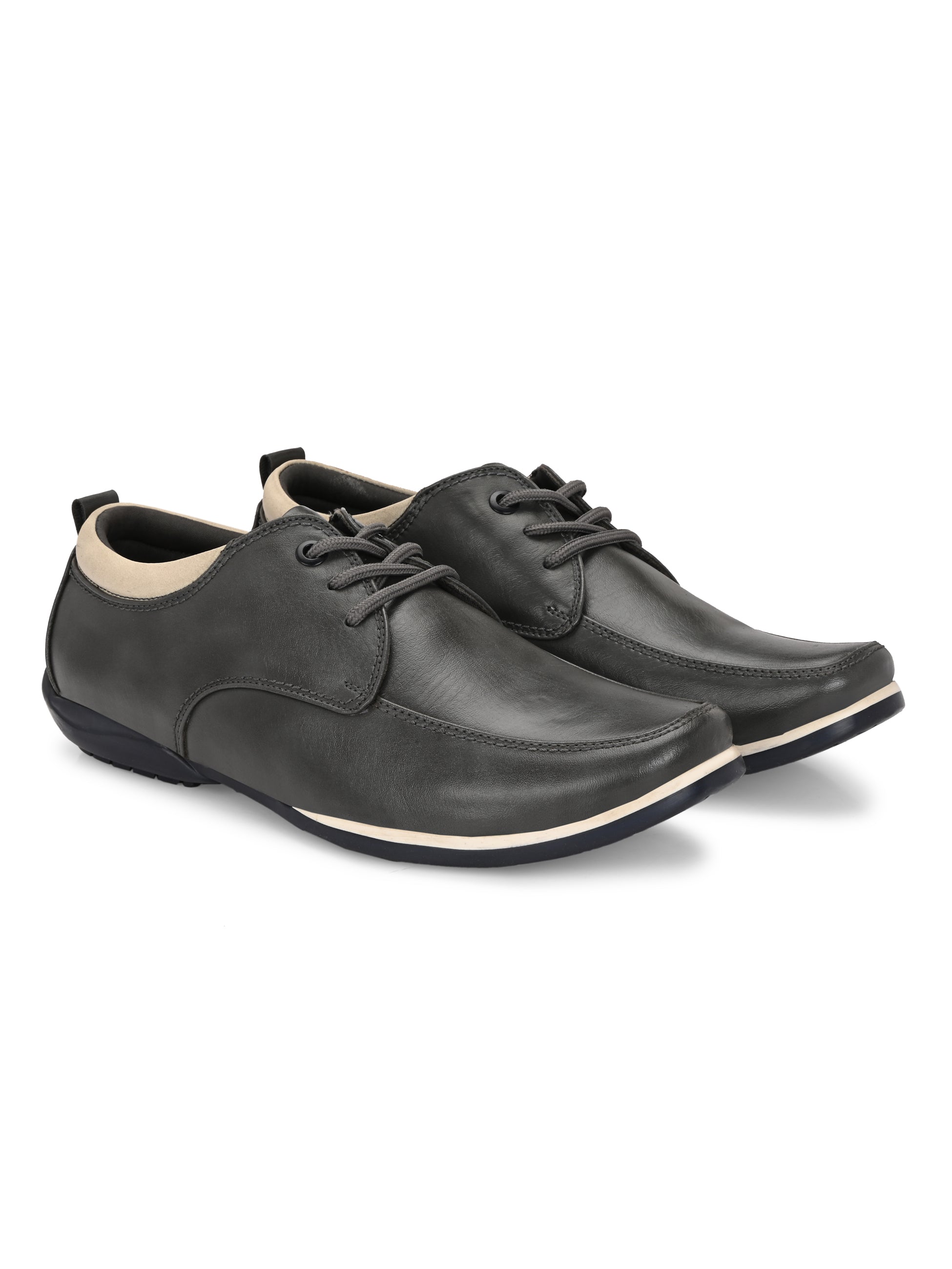 Eclipse Lace-Up Shoes For Men by Aspeerio