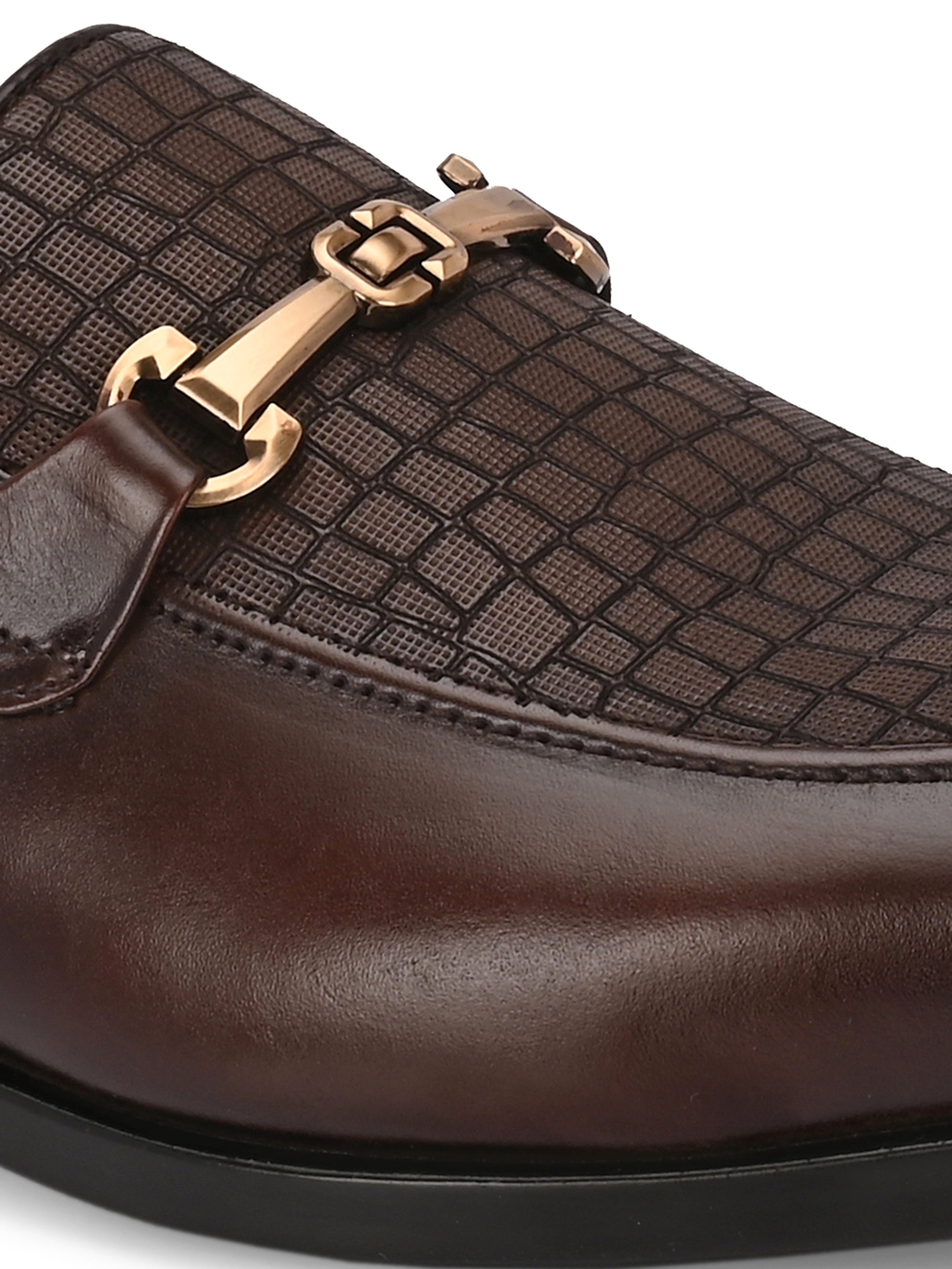 Titanium Party Loafers by Aspeerio