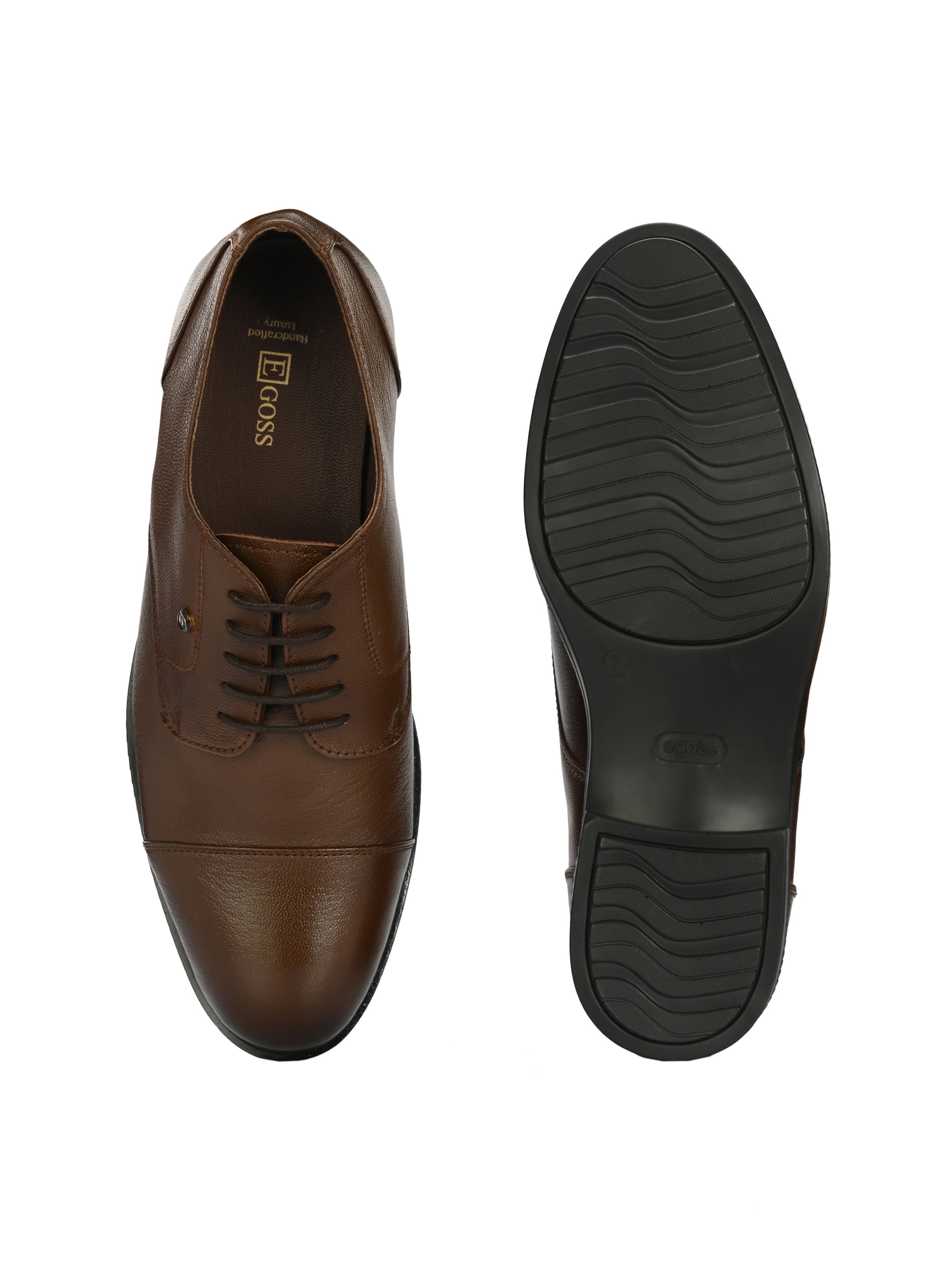 Egoss Formal Oxford Lace-Up Shoes For Men