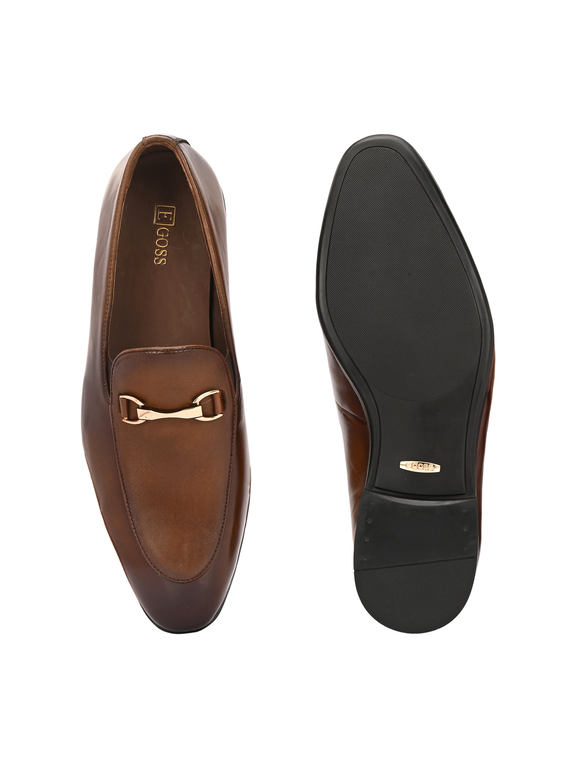 Egoss Buckled Loafers for Men