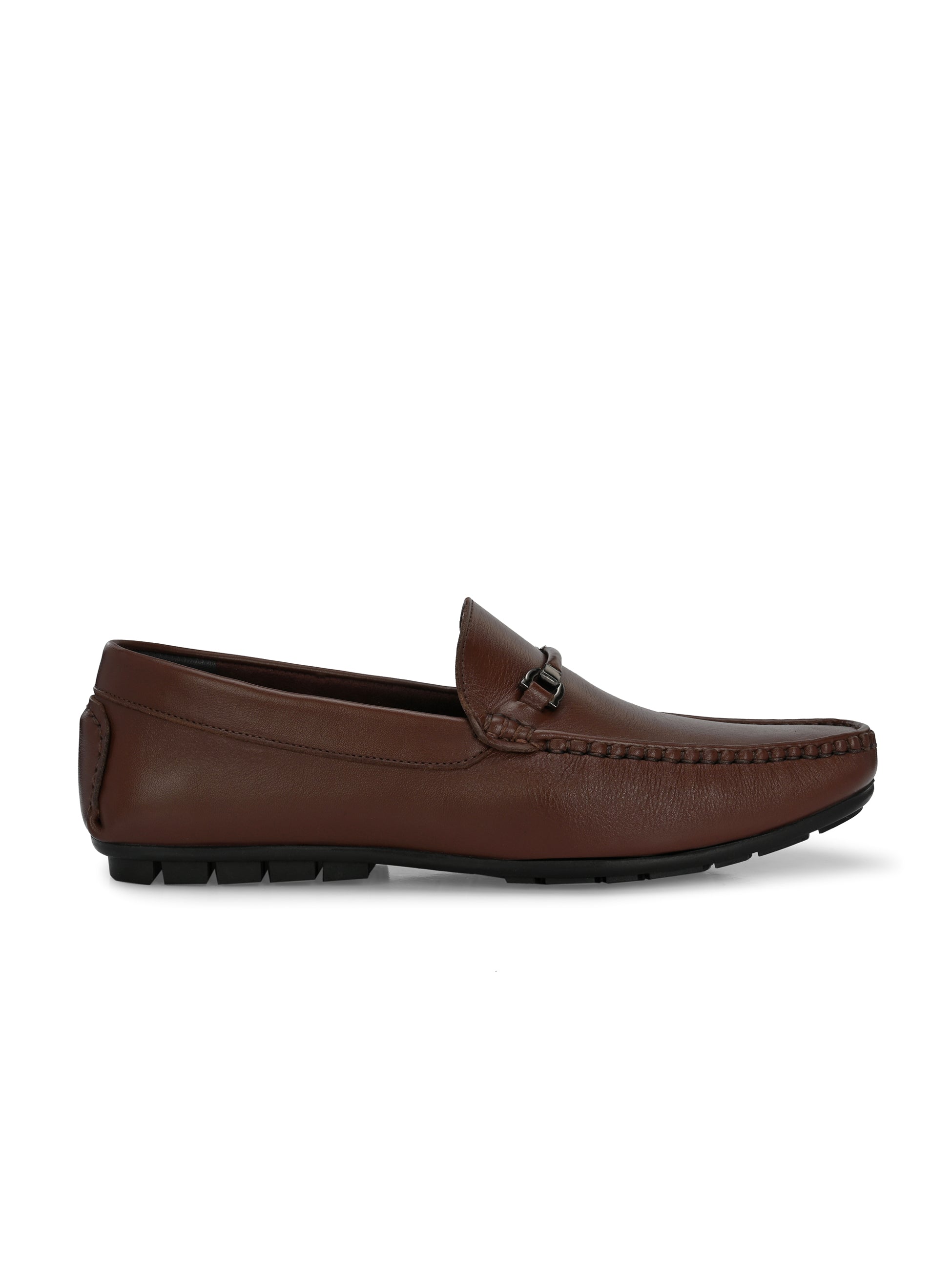 Egoss Leather Casual Slip on Shoes Loafers For Men