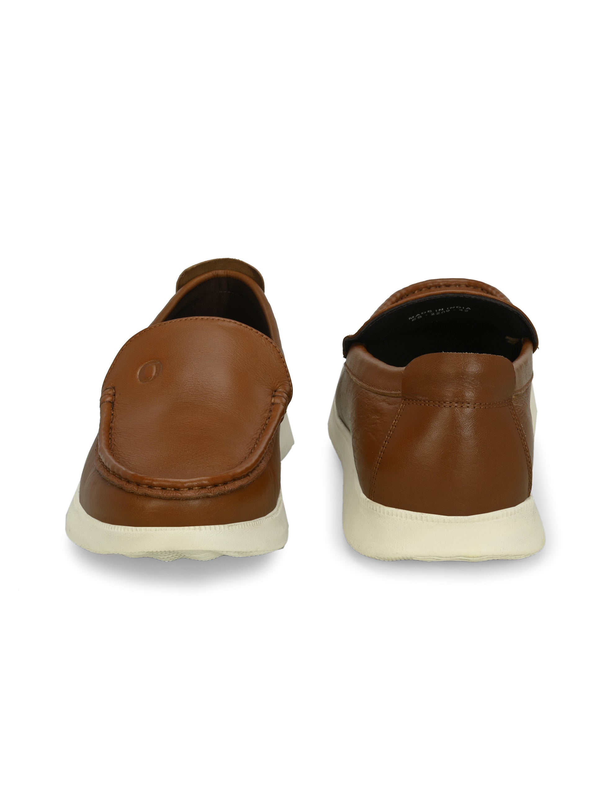 Egoss Gold Slip-On Sneakers For Men