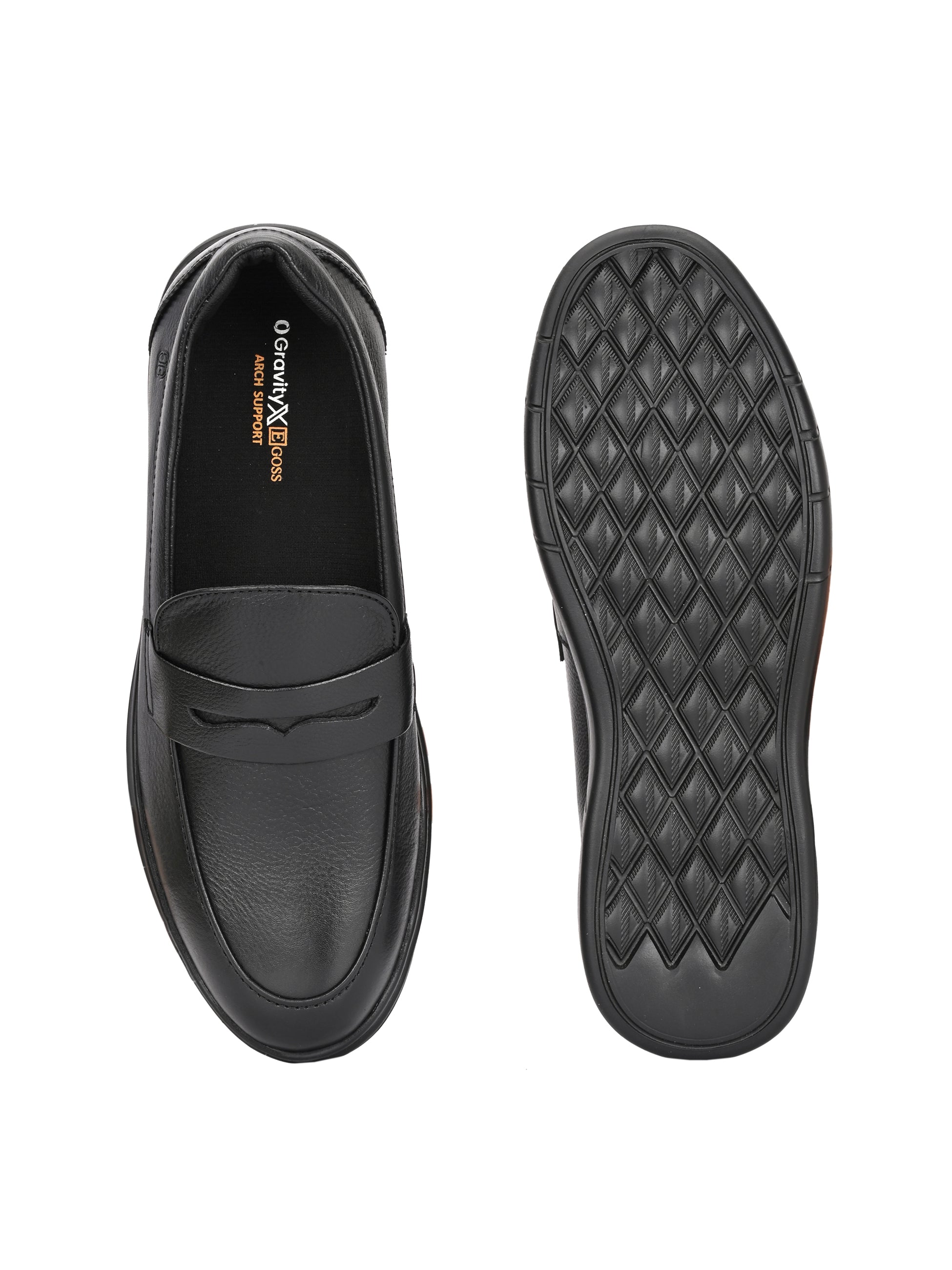 Egoss Zero Gravity Gold Sneakers For Men