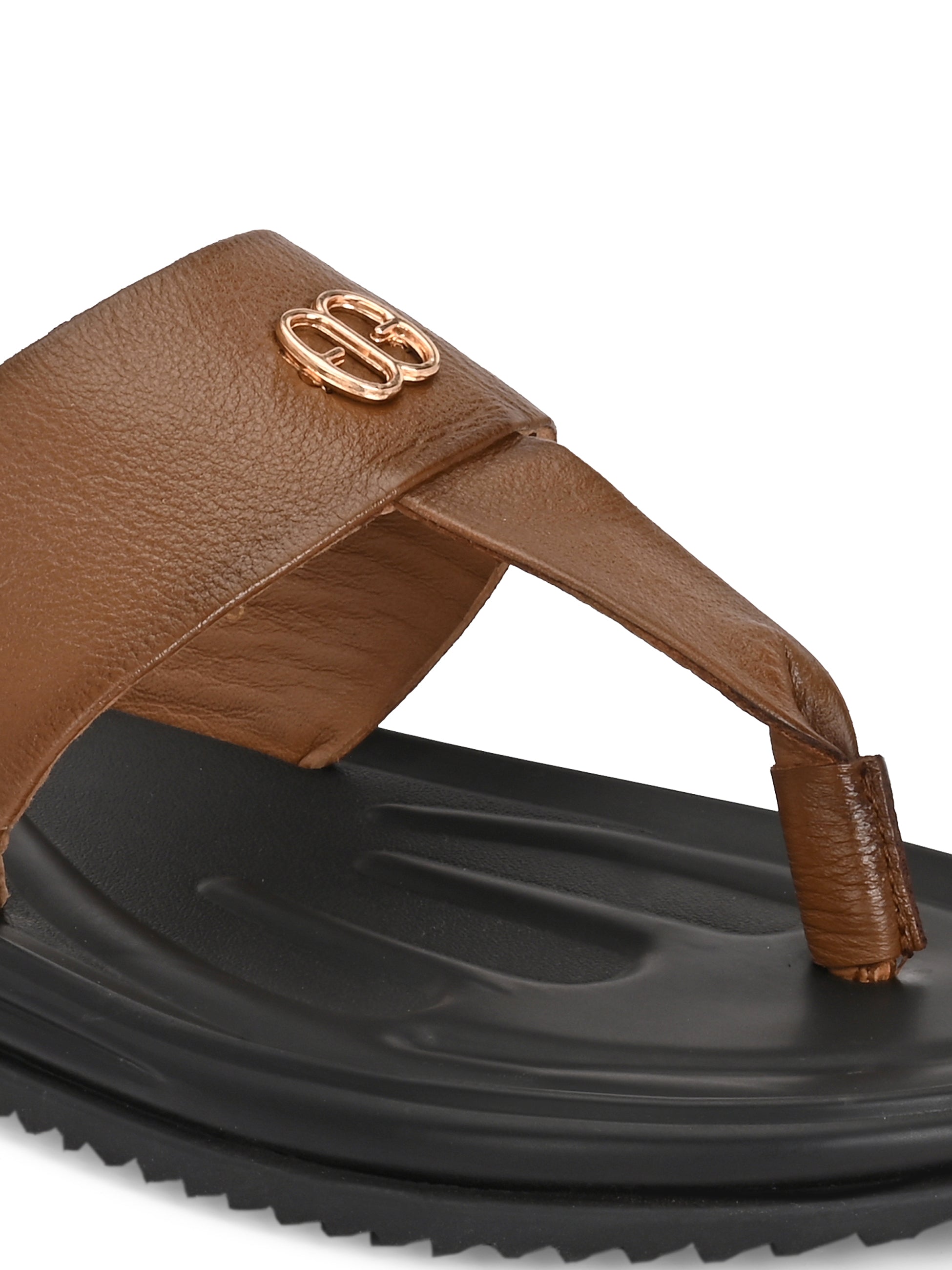 Comet Leather Slippers by Aspeerio