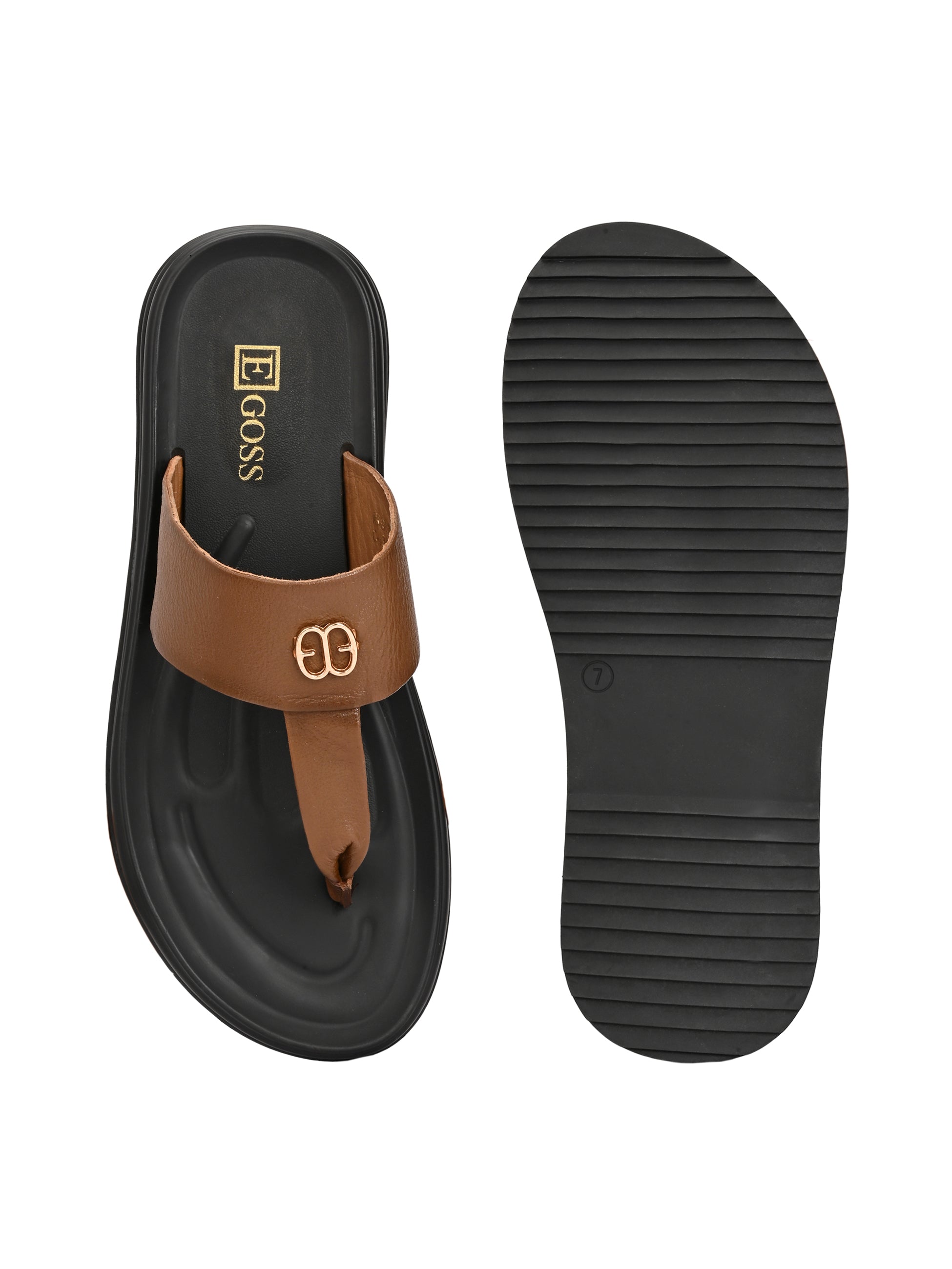 Comet Leather Slippers by Aspeerio