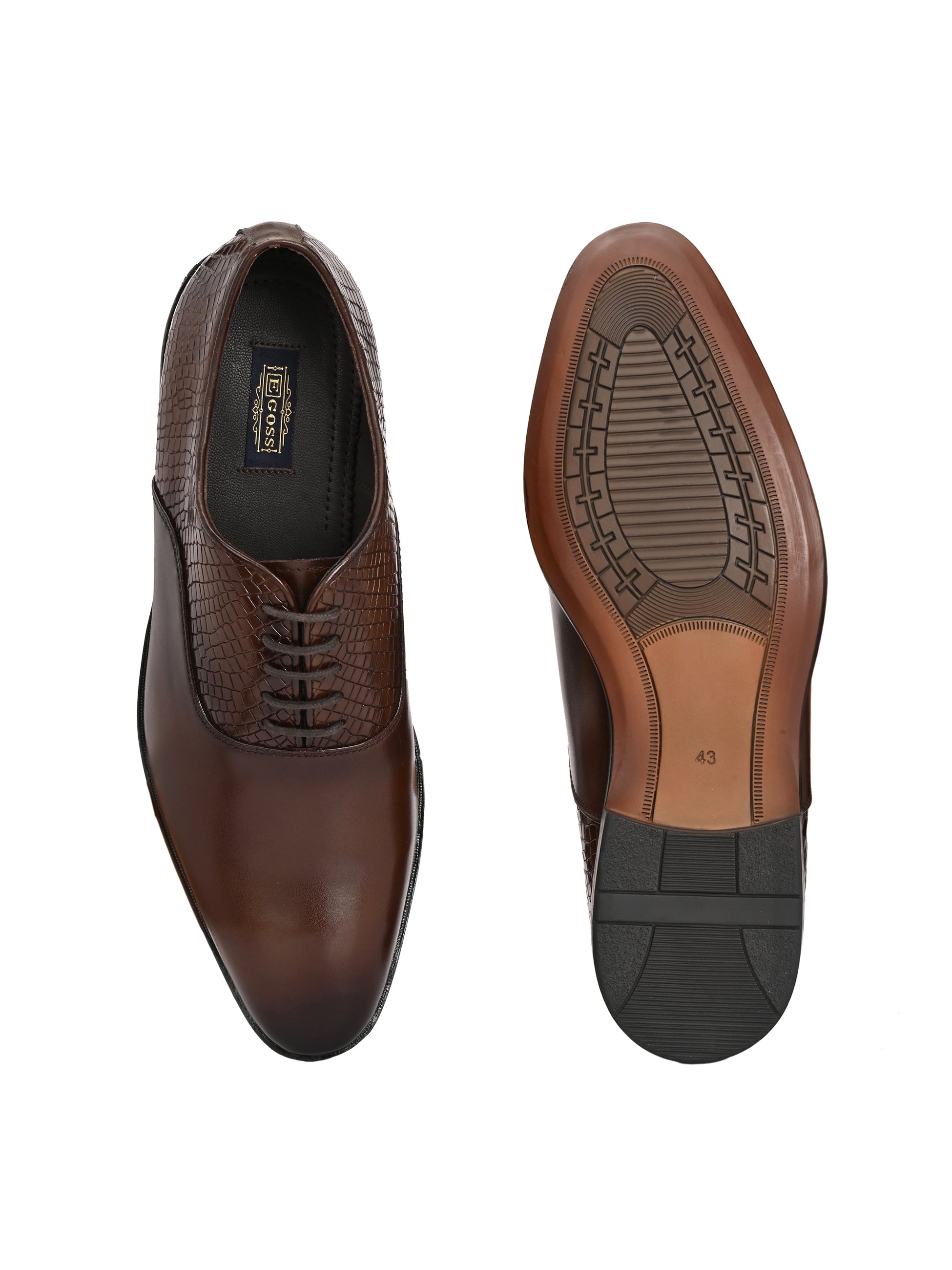 Egoss Formal Lace-Up Shoes For Men
