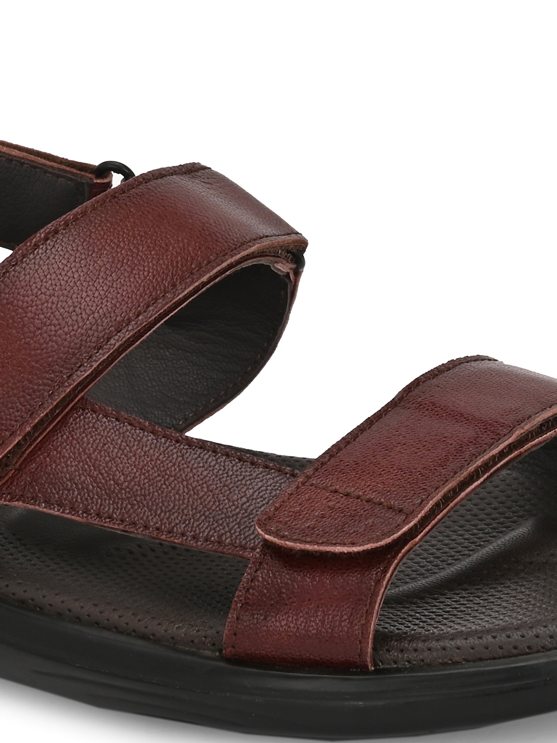 Egoss Leather Sandals For Men