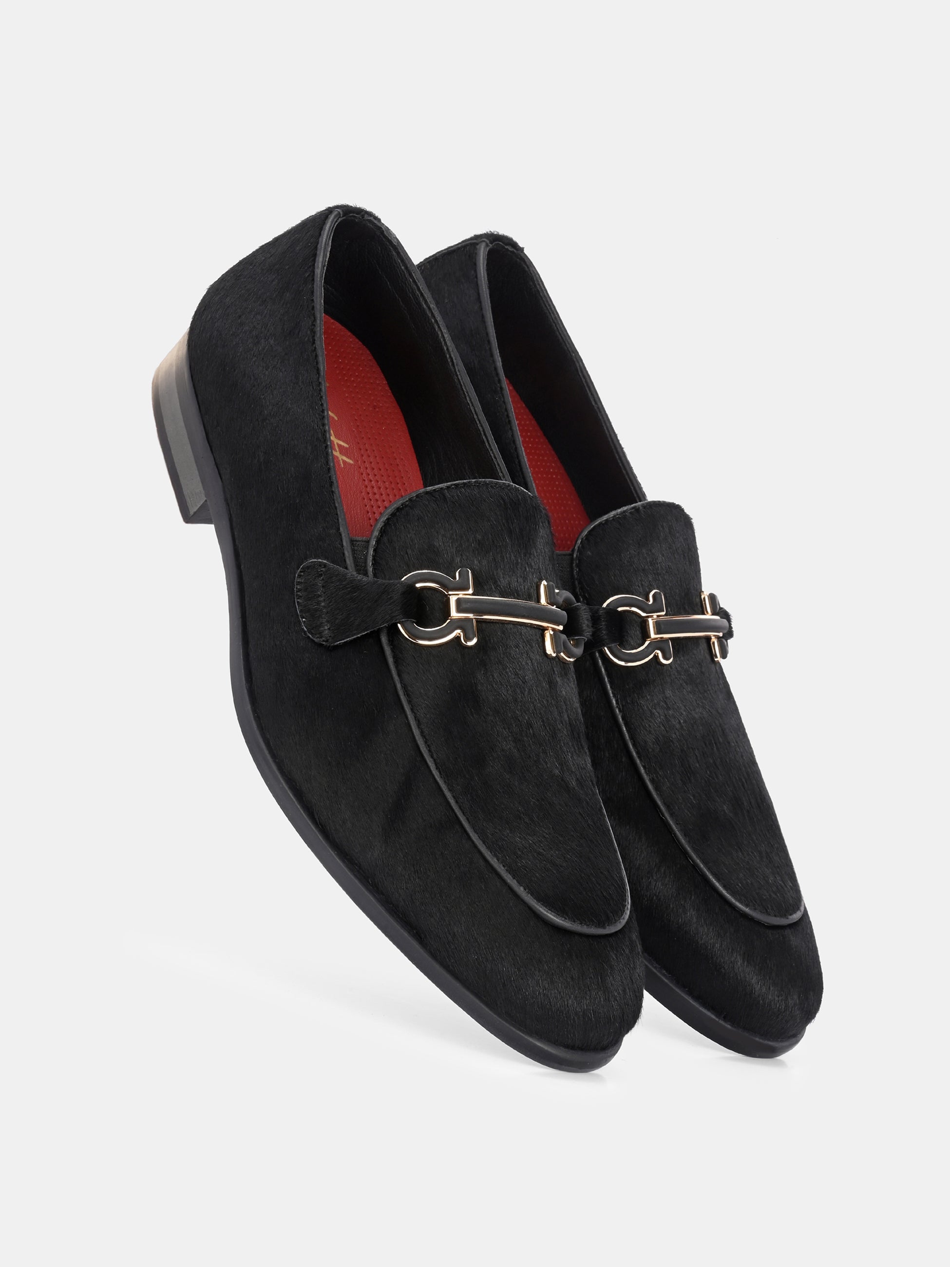 Stallion Buckled Loafers by Lafattio