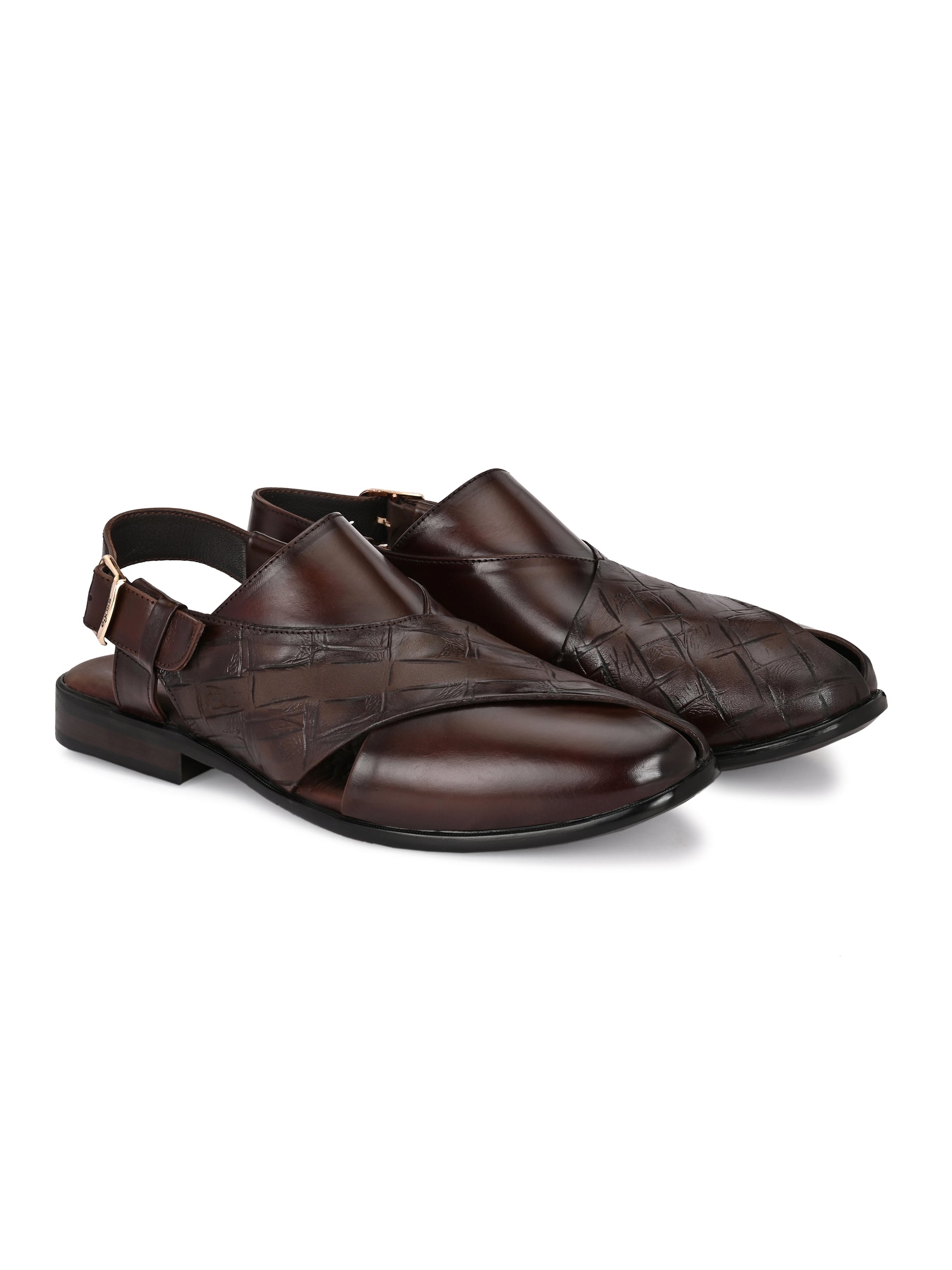 Egoss Ethnic Peshawari Sandals For Men