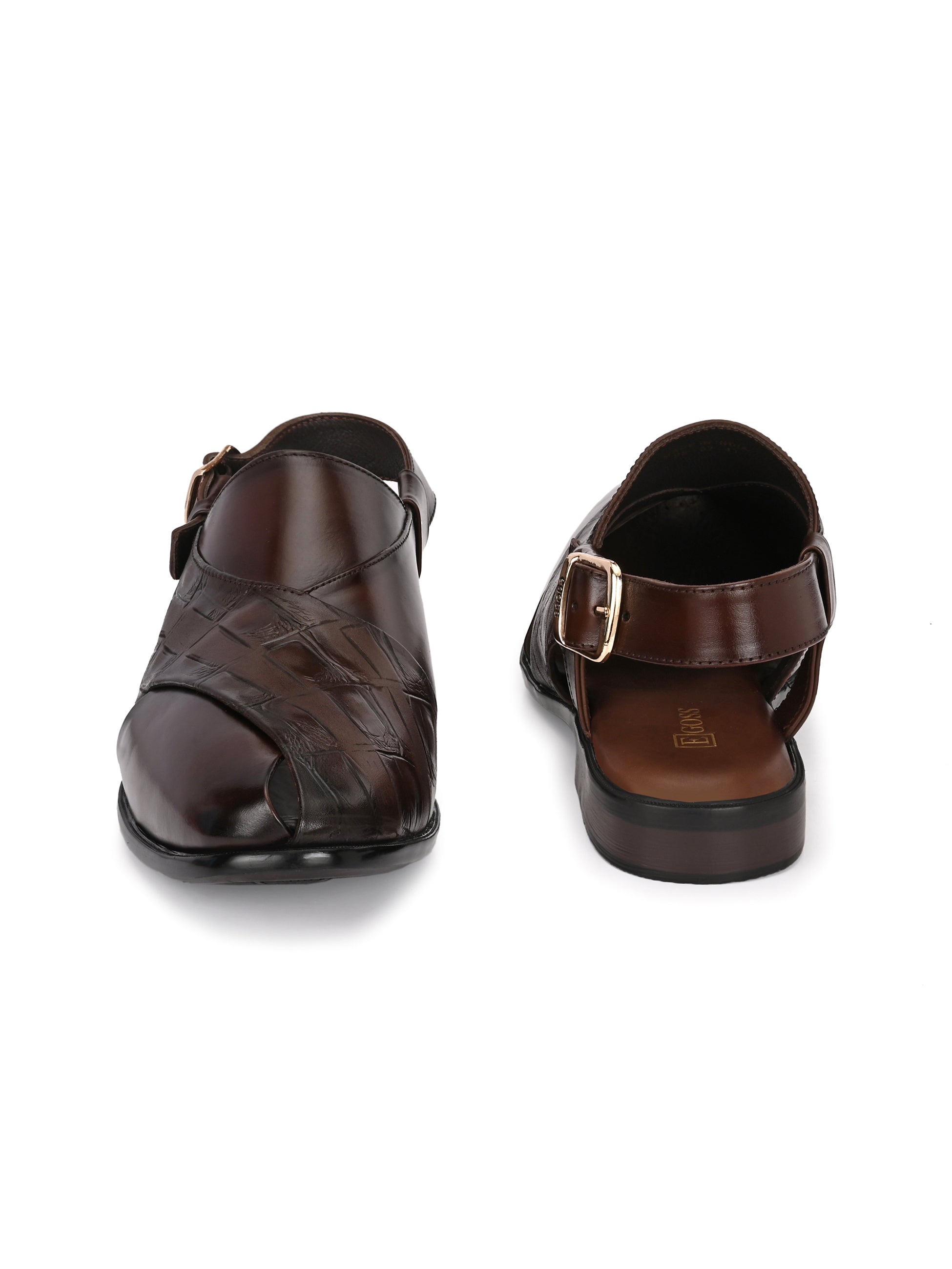 Egoss Ethnic Peshawari Sandals For Men