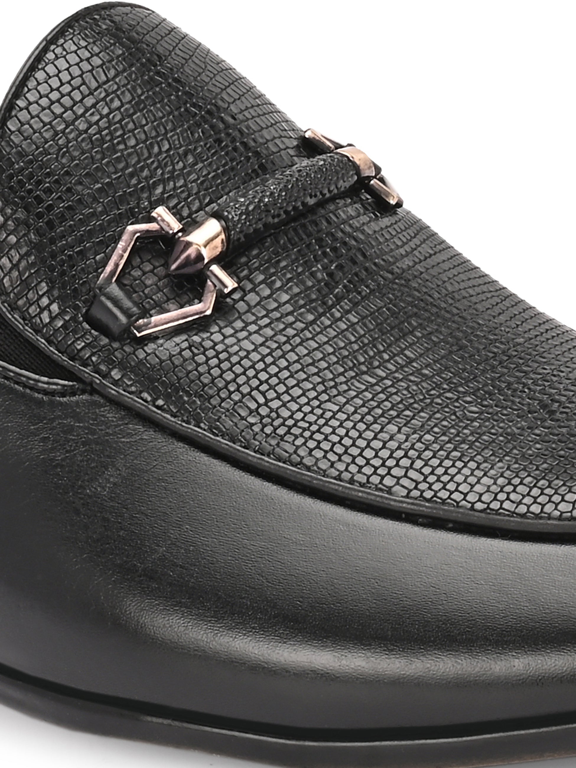 Egoss Buckled Formal Loafers For Men | Buckle Formal Shoes