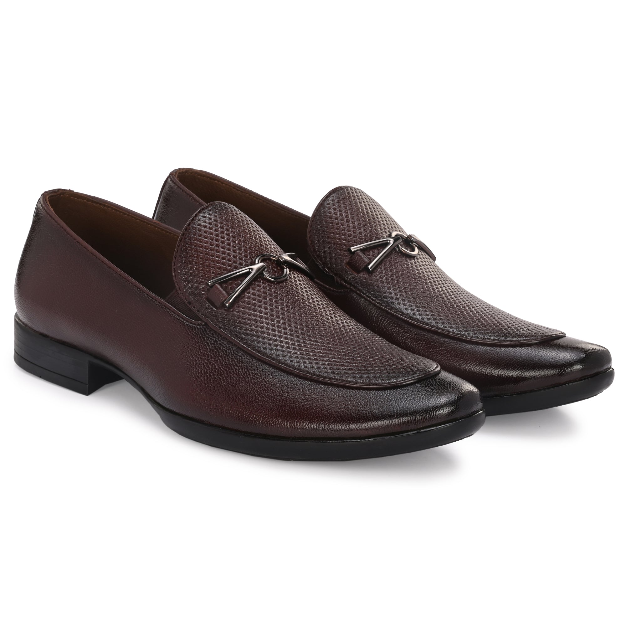 Egoss Formal Buckled Moccasins