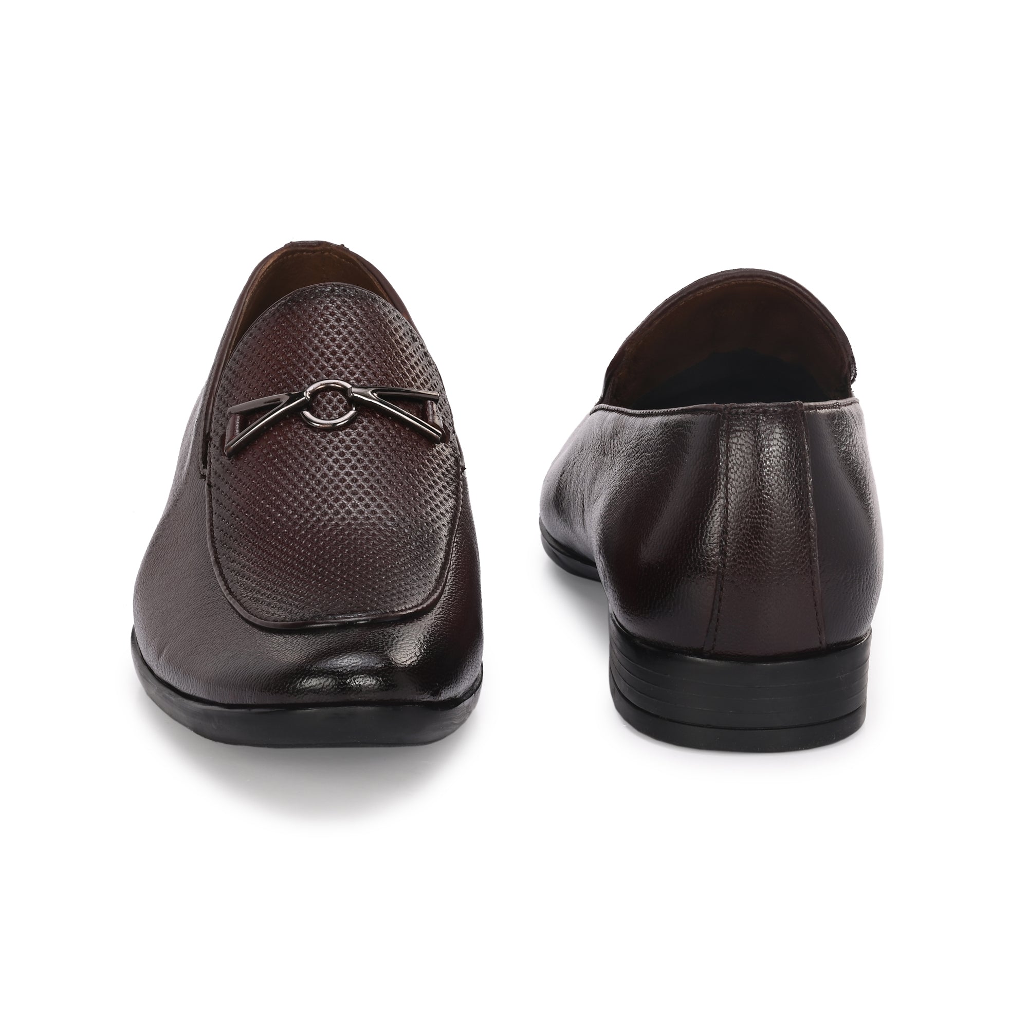 Egoss Formal Buckled Moccasins