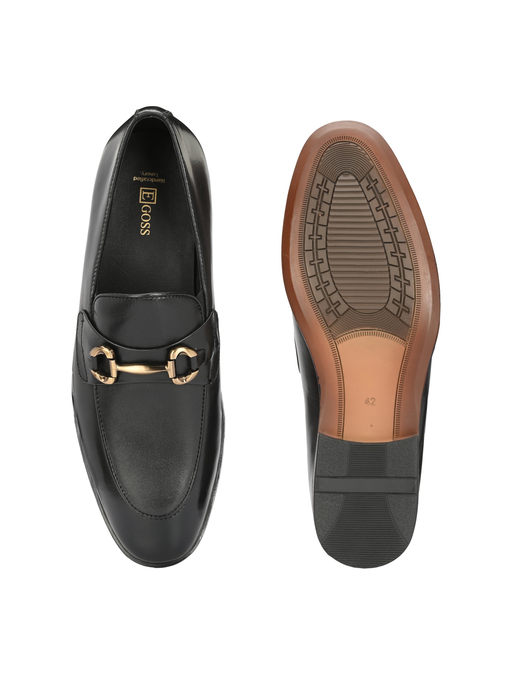 Egoss Buckled Loafers For Men