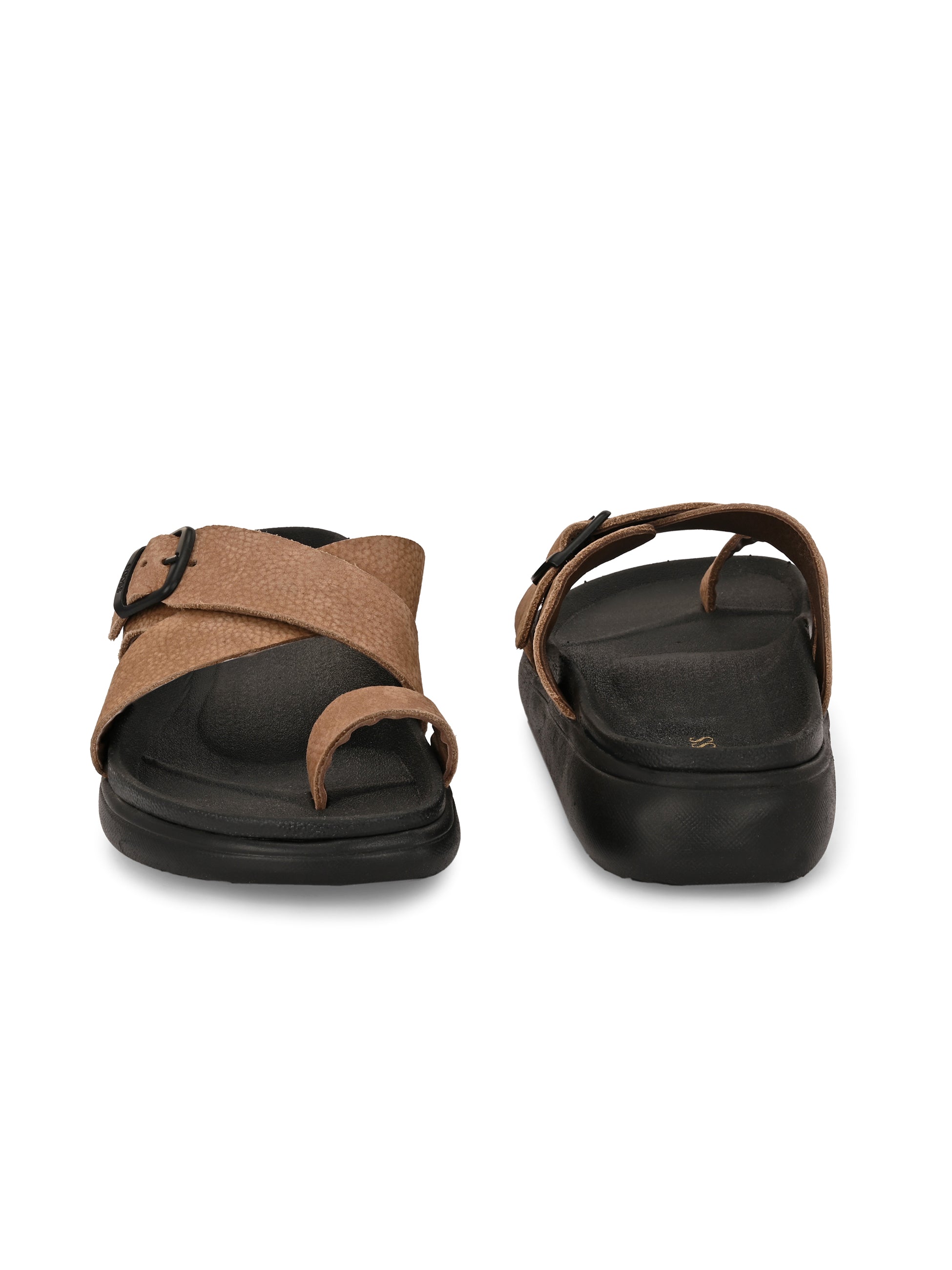 Comet Leather Slippers by Aspeerio