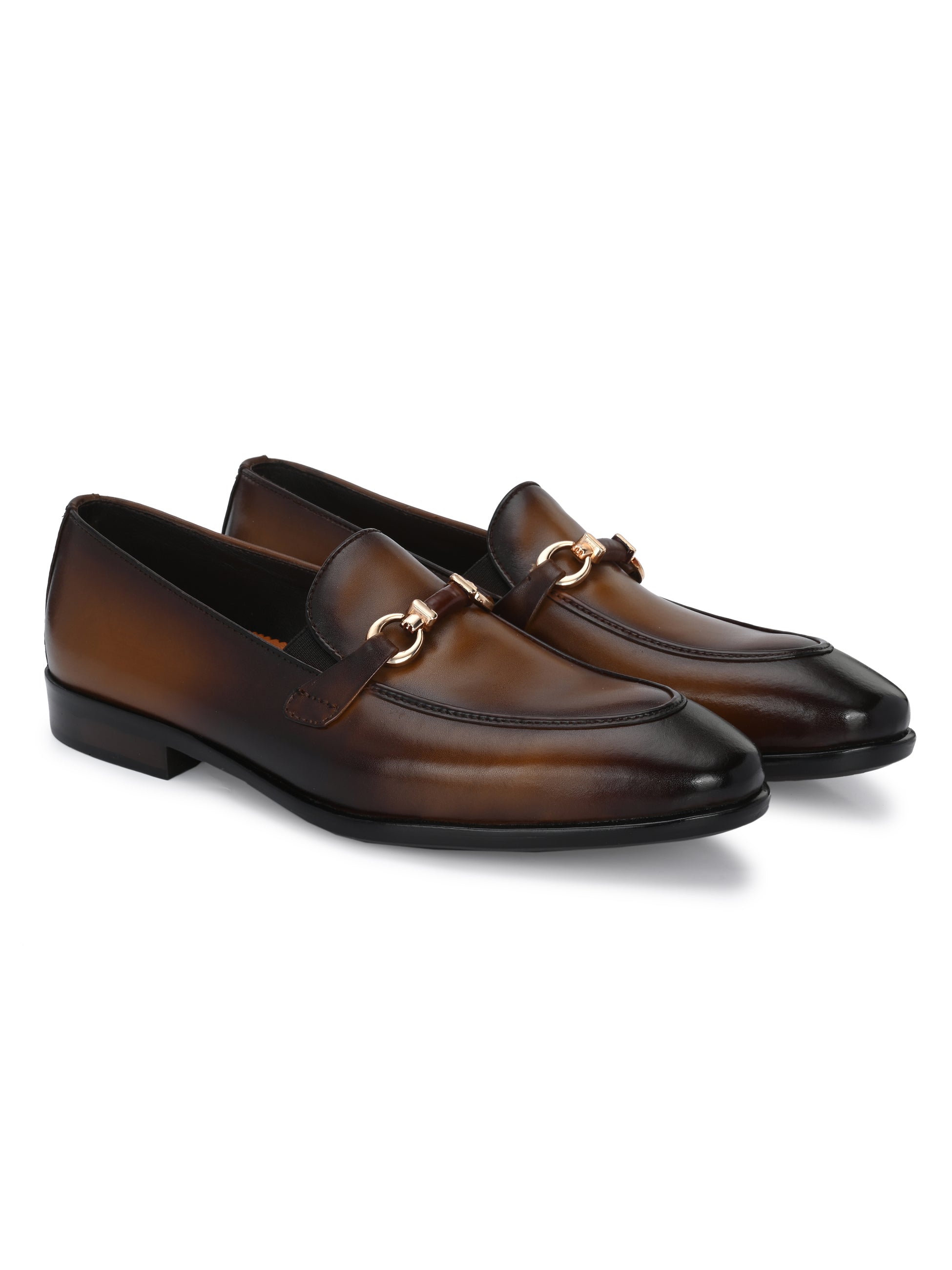 Egoss Platinum Loafers For Men